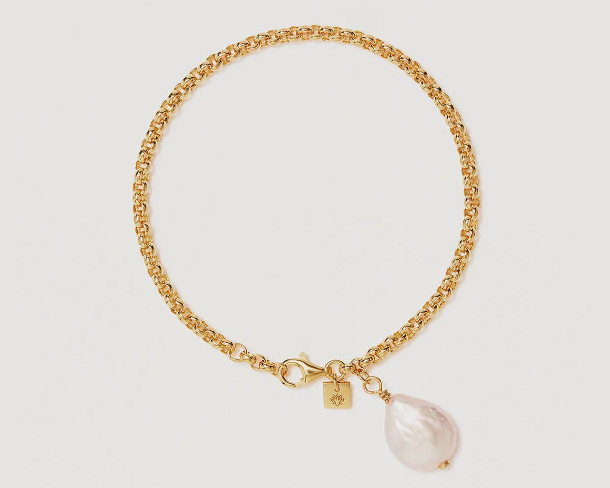 By Charlotte Bracelets By Charlotte | Embrace Stillness Bracelet - 18k Gold Vermeil