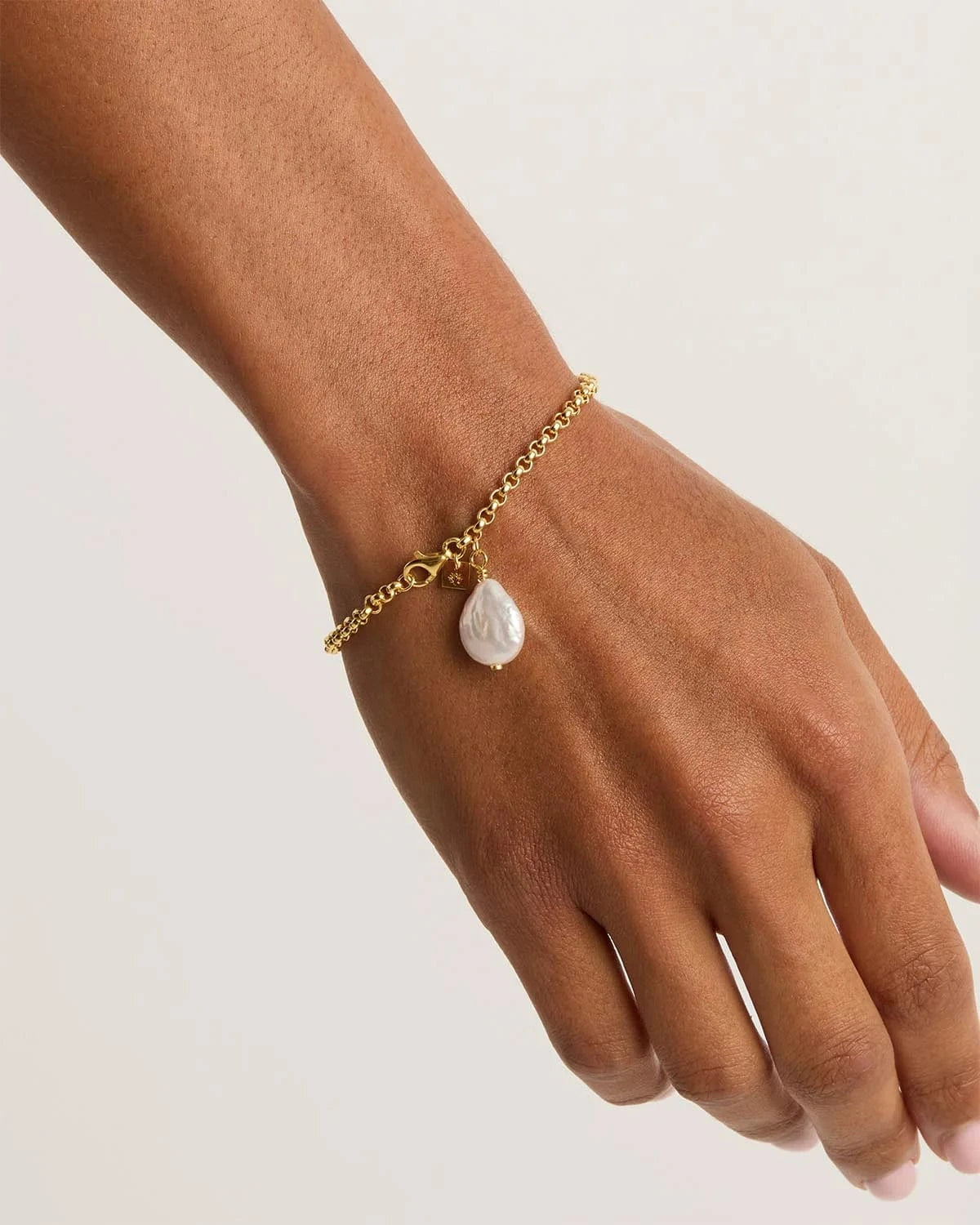 By Charlotte Bracelets By Charlotte | Embrace Stillness Bracelet - 18k Gold Vermeil