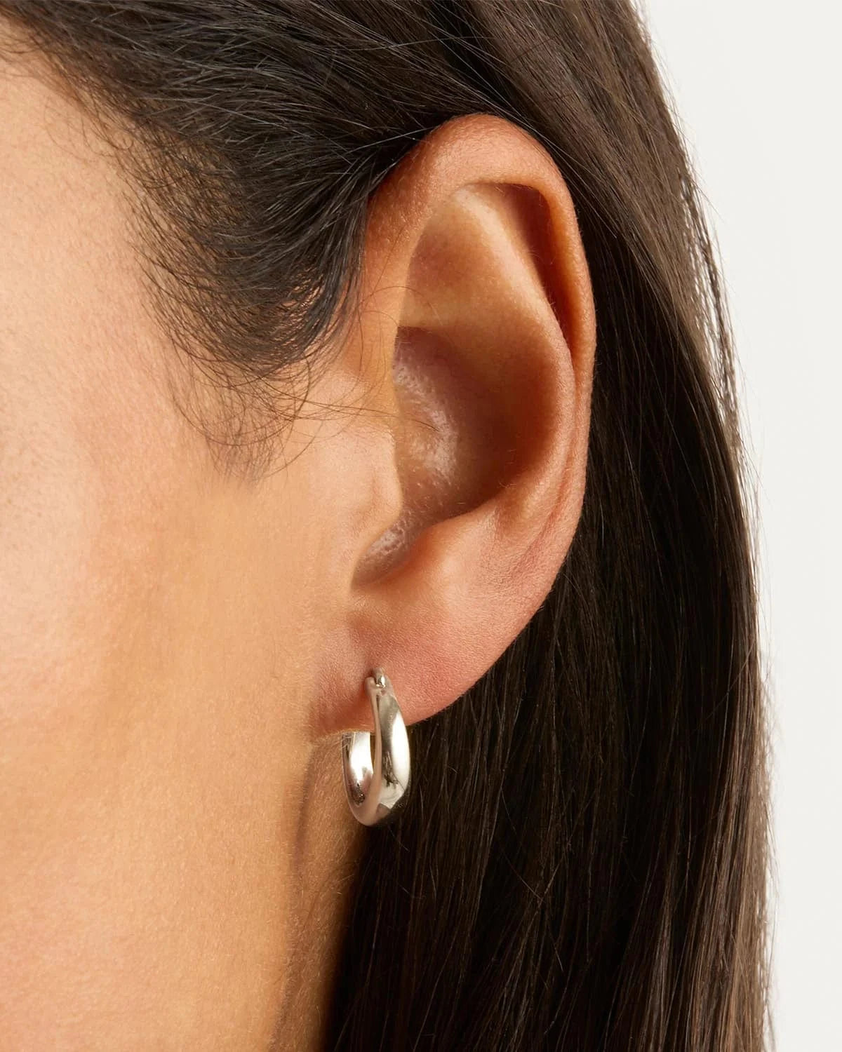By Charlotte Earrings By Charlotte | Infinite Horizon Small Hoops - Sterling Silver