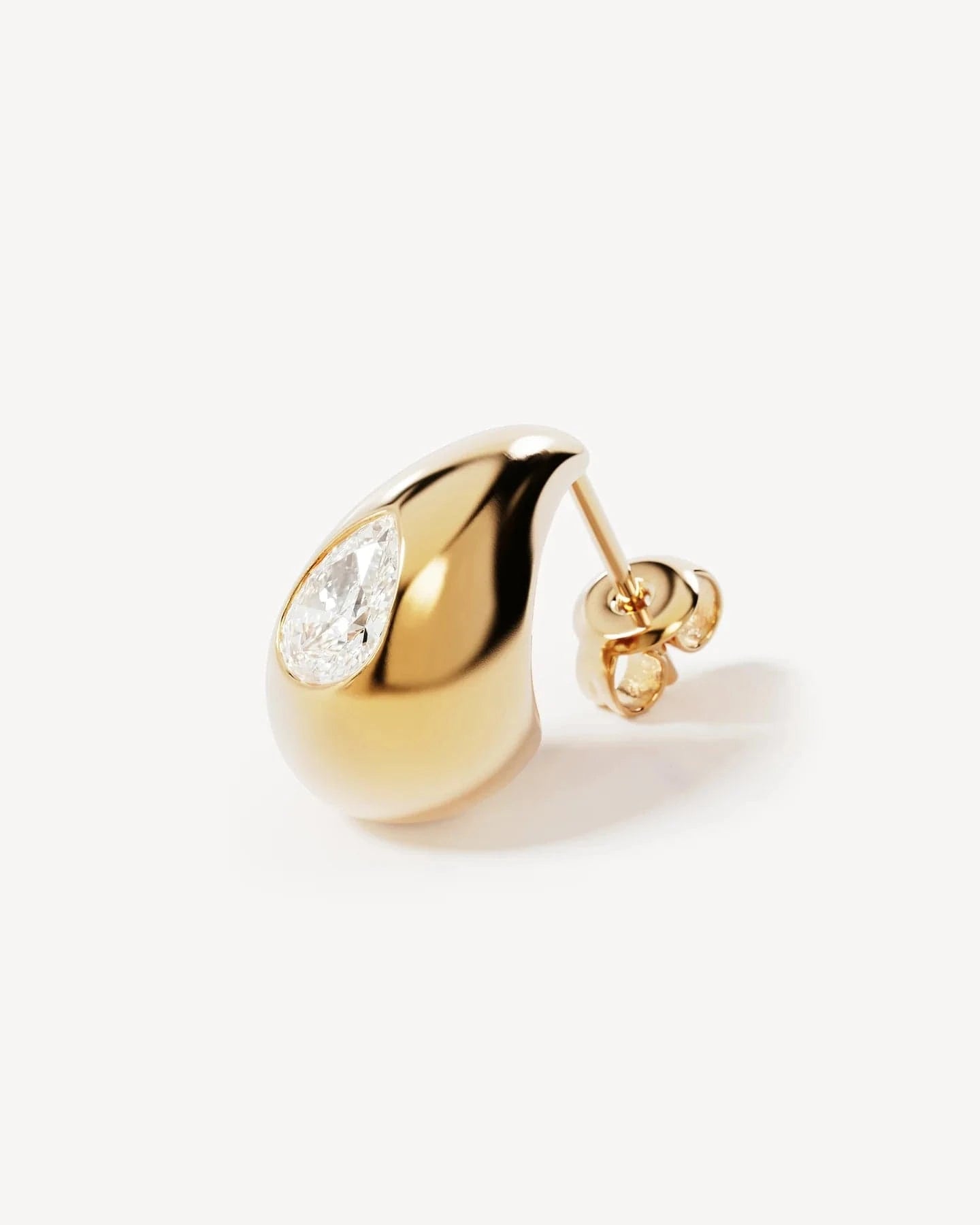 By Charlotte Earrings Dewdrop Small Earrings - 18k Gold Vermeil
