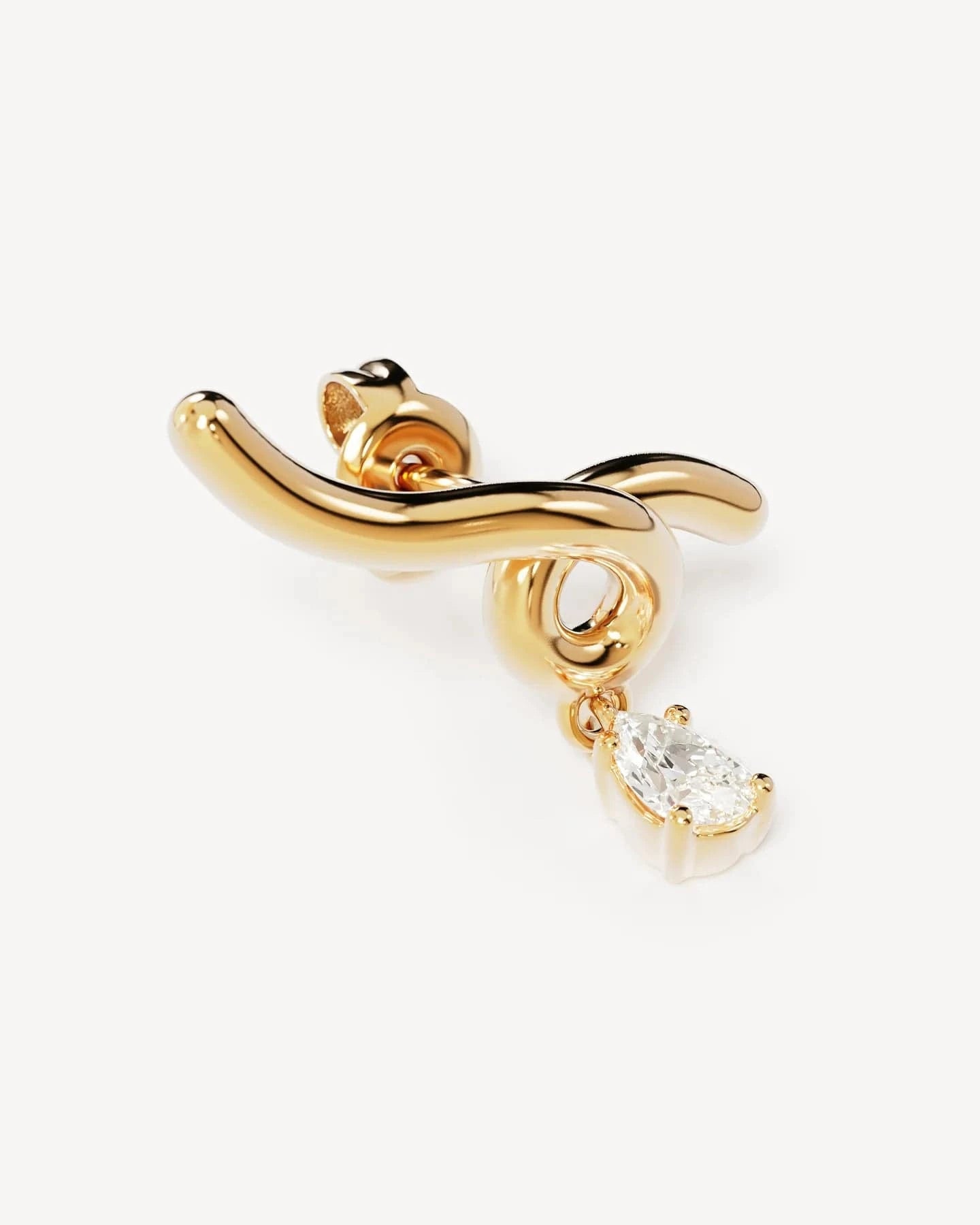 By Charlotte Earrings Entwined With You Earrings - 18k Gold Vermeil
