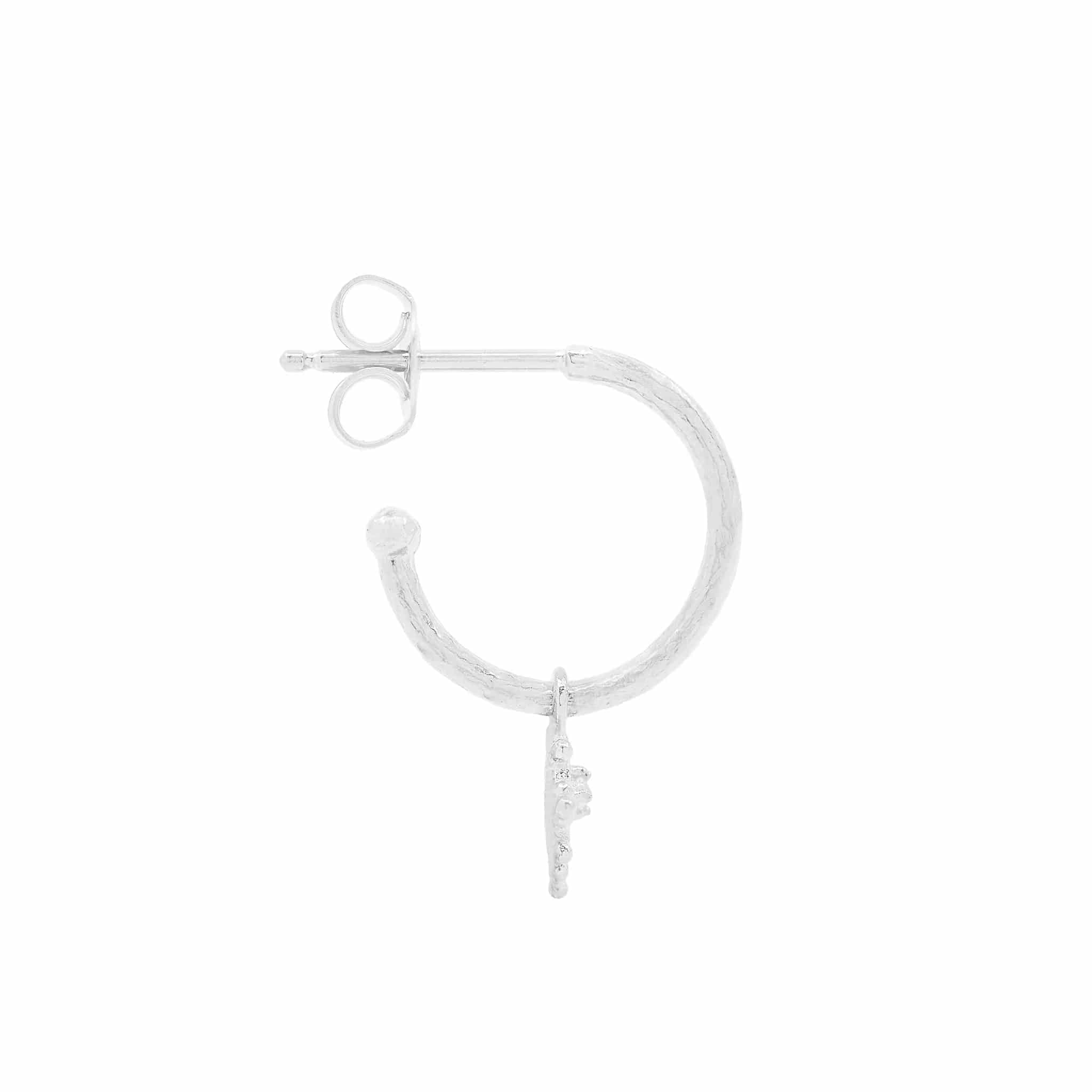 By Charlotte Jewellery By Charlotte | Be Present Hoops - Silver