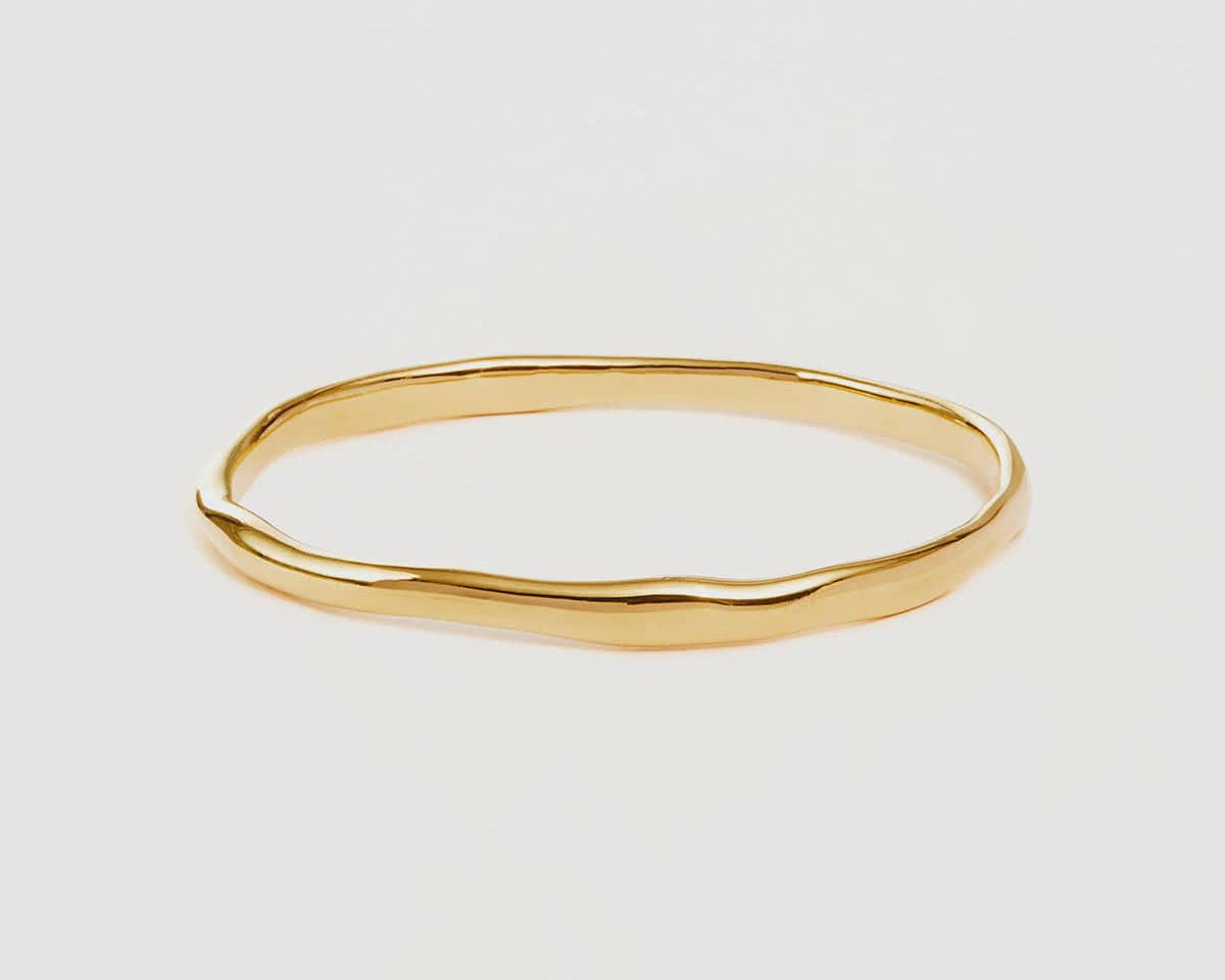 By Charlotte Jewellery By Charlotte | Lover Bangle - 18k Gold Vermeil