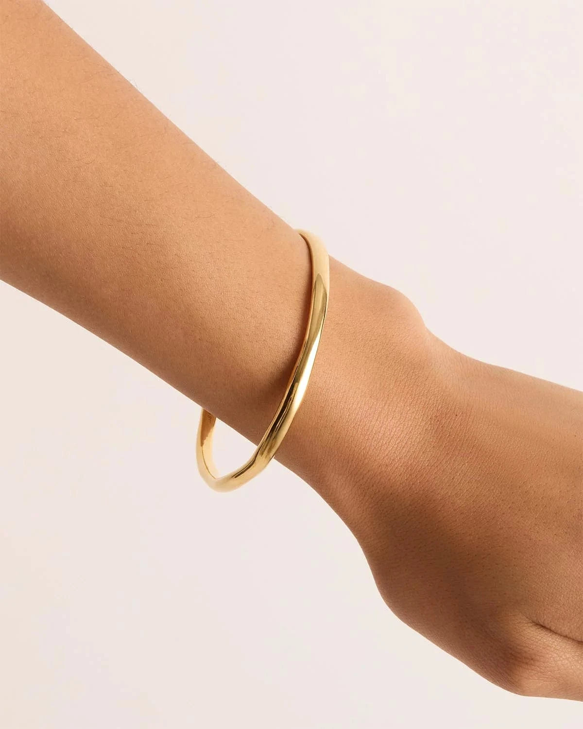 By Charlotte Jewellery By Charlotte | Lover Bangle - 18k Gold Vermeil