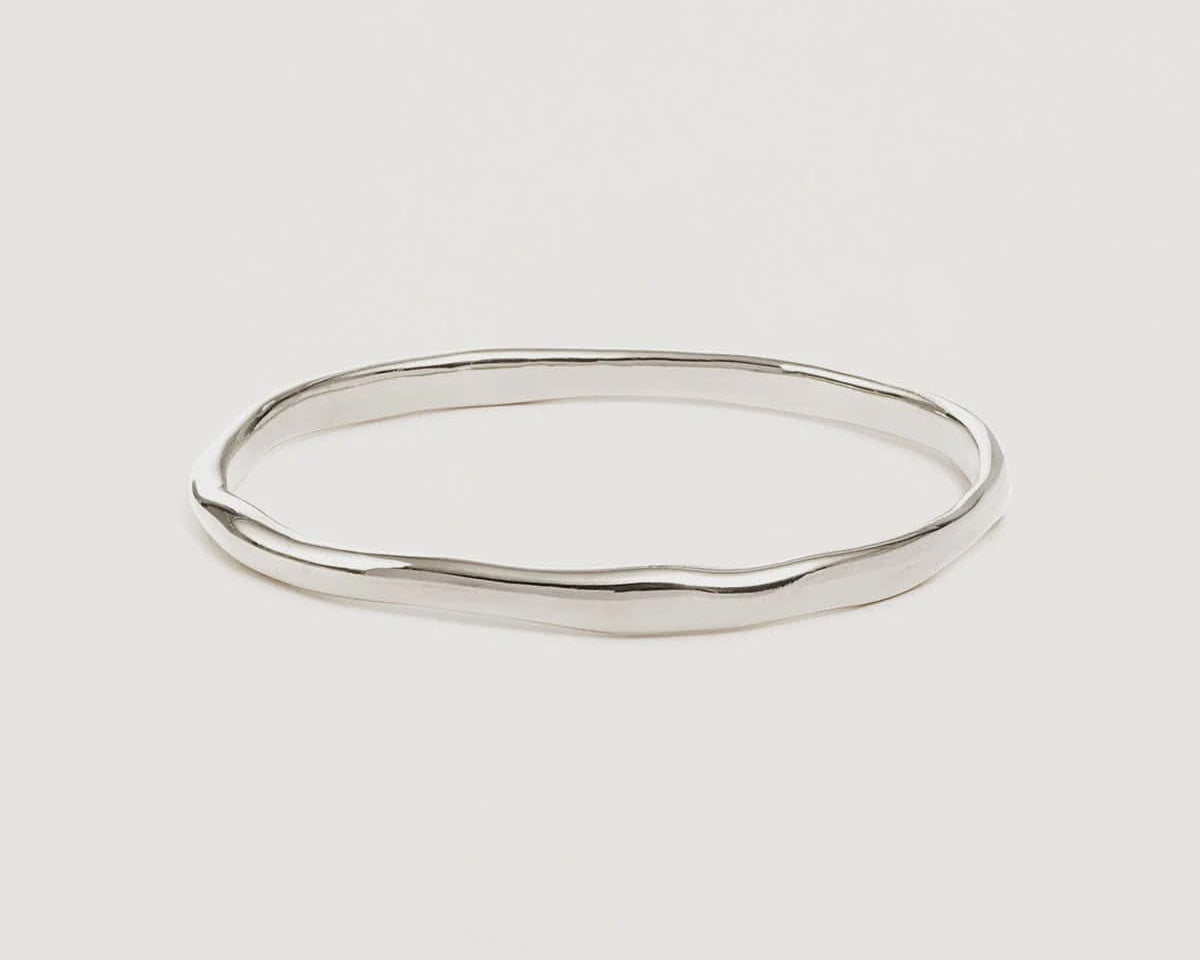 By Charlotte Jewellery By Charlotte | Lover Bangle  - Sterling Silver