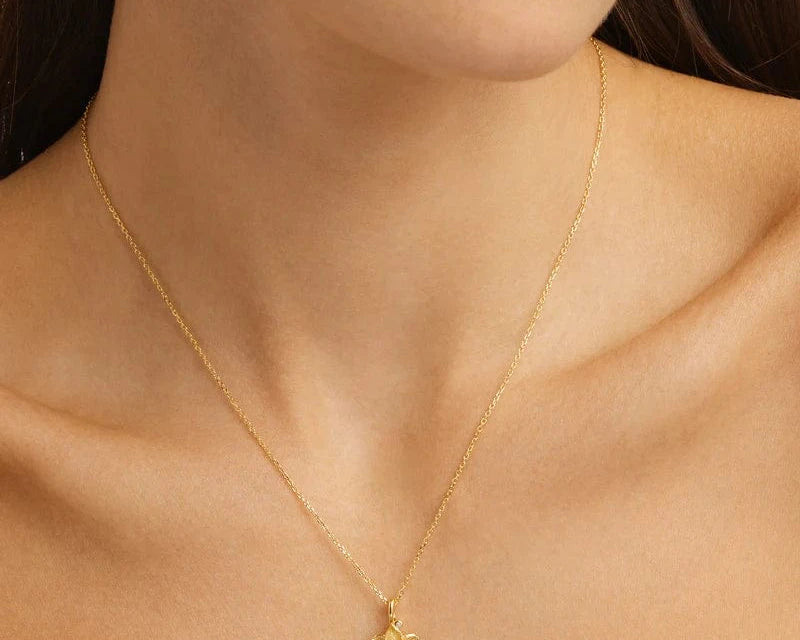 By Charlotte Necklaces Birth Flower Necklace - Narcissus/December