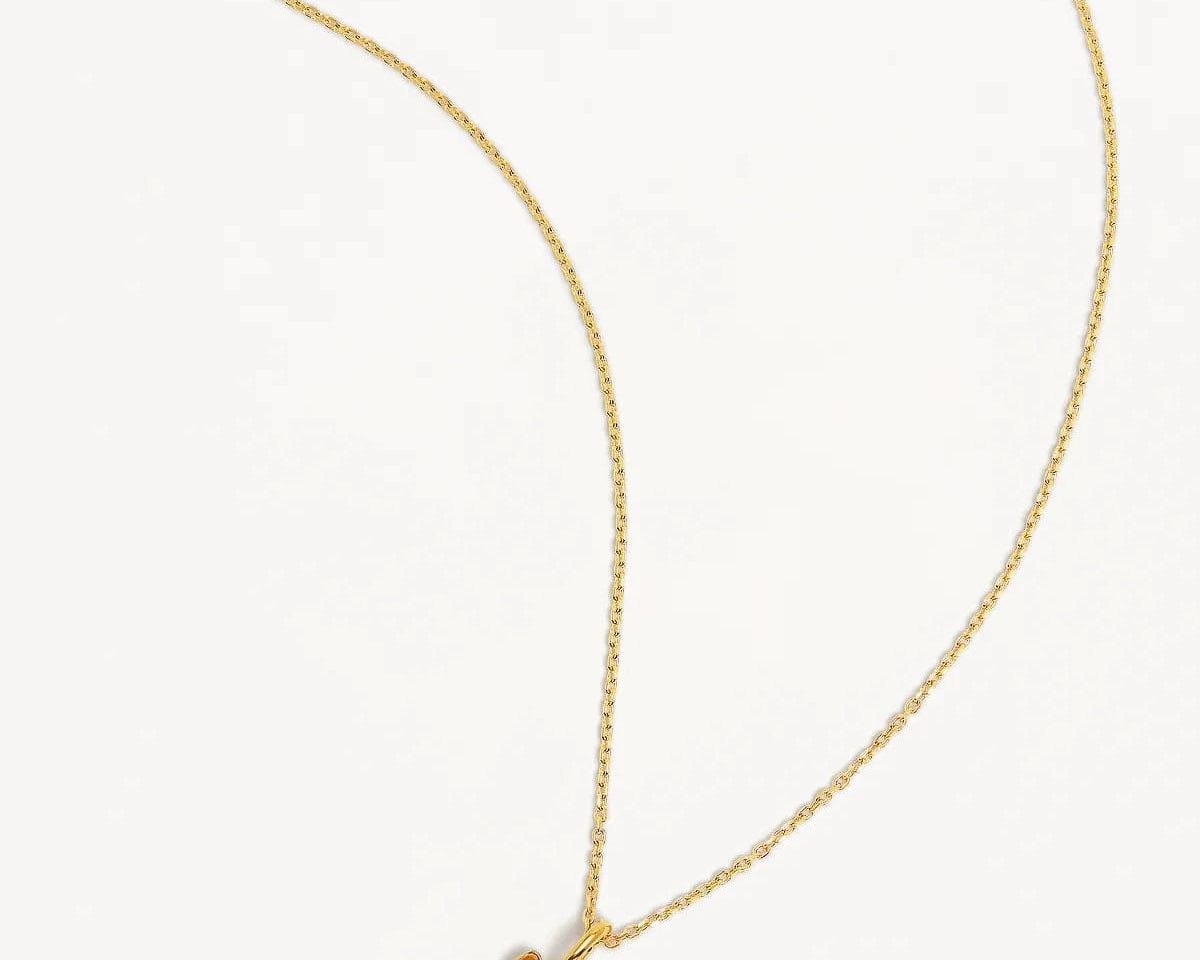 By Charlotte Necklaces Birth Flower Necklace - Violet/February
