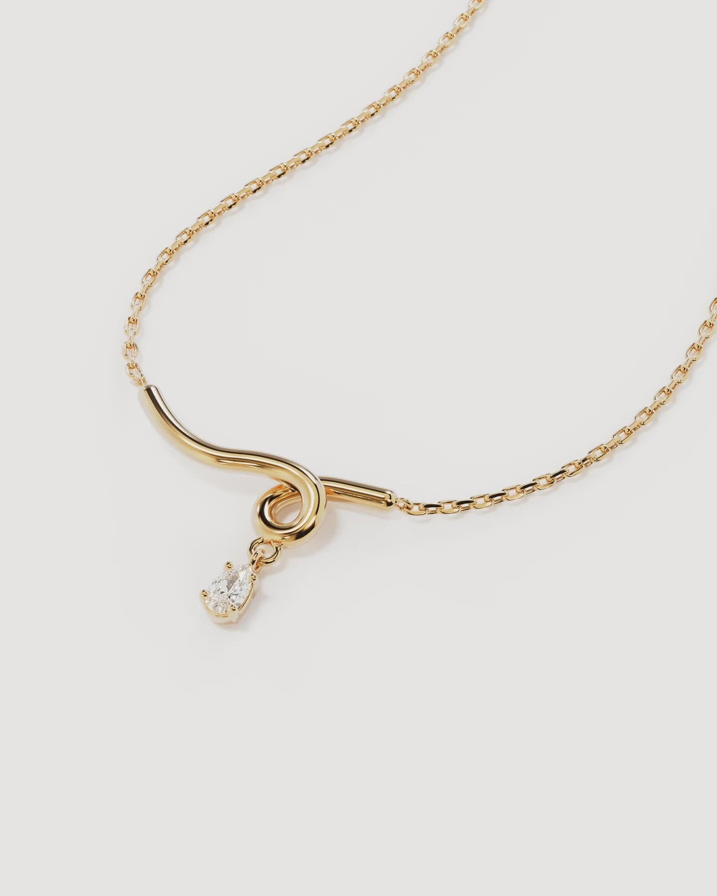 By Charlotte Necklaces Entwined With You Necklace - 18k Gold Vermeil
