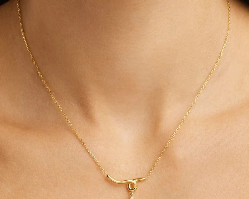 By Charlotte Necklaces Entwined With You Necklace - 18k Gold Vermeil