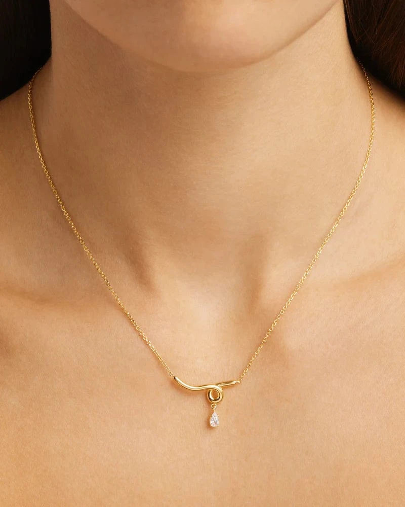 By Charlotte Necklaces Entwined With You Necklace - 18k Gold Vermeil