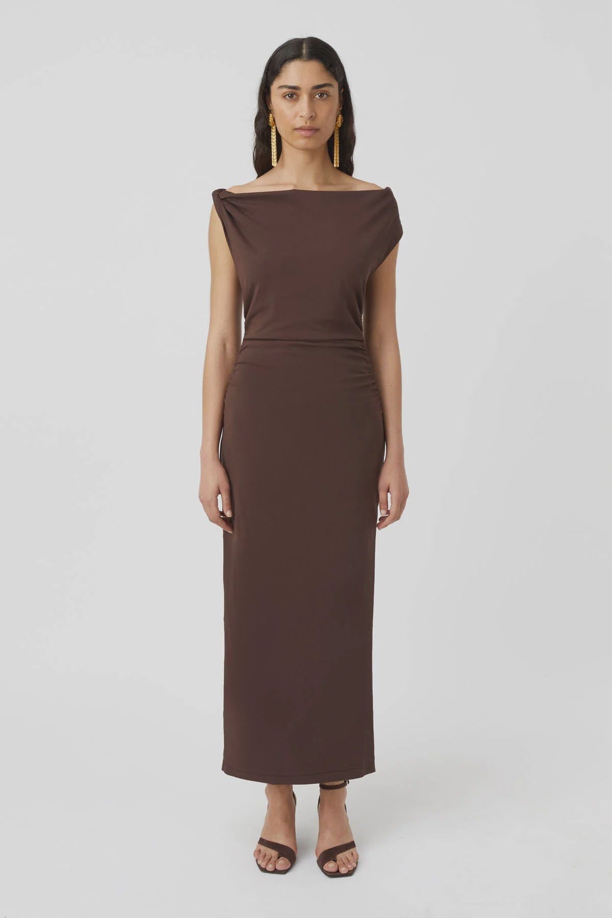 C&M Dresses - Event Camilla & Marc | Mara Dress - Chestnut