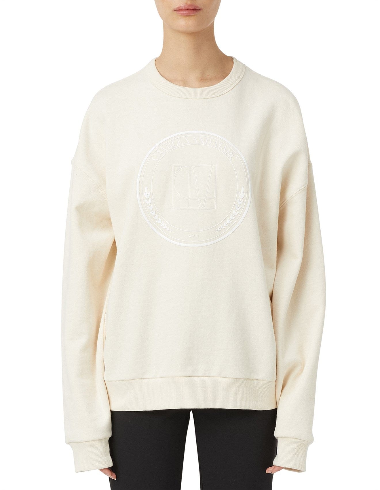 C&M Jumpers Camilla & Marc | Wade Crew - Linen