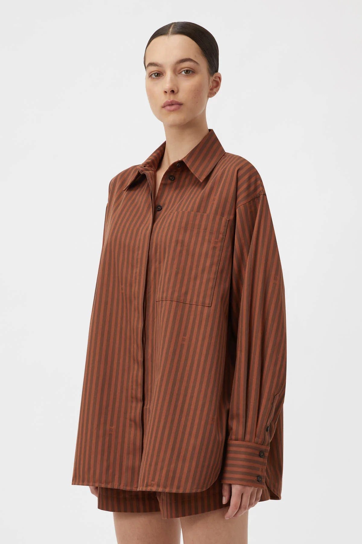 C&M Shirts - Tailored C&M | Kiera Shirt - Terracotta