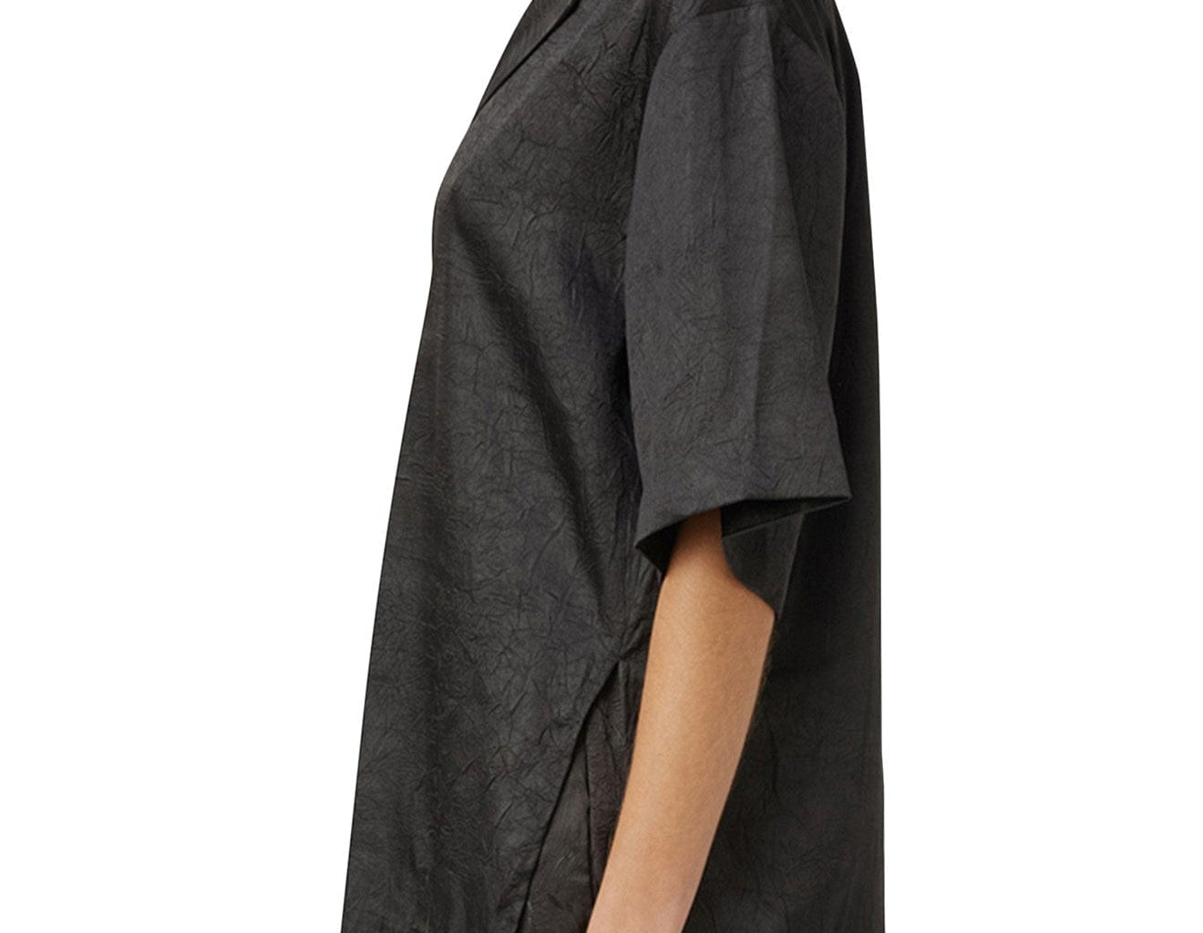 C&M Shirts - Tailored Camilla & Marc | Allire Satin Shirt - Black
