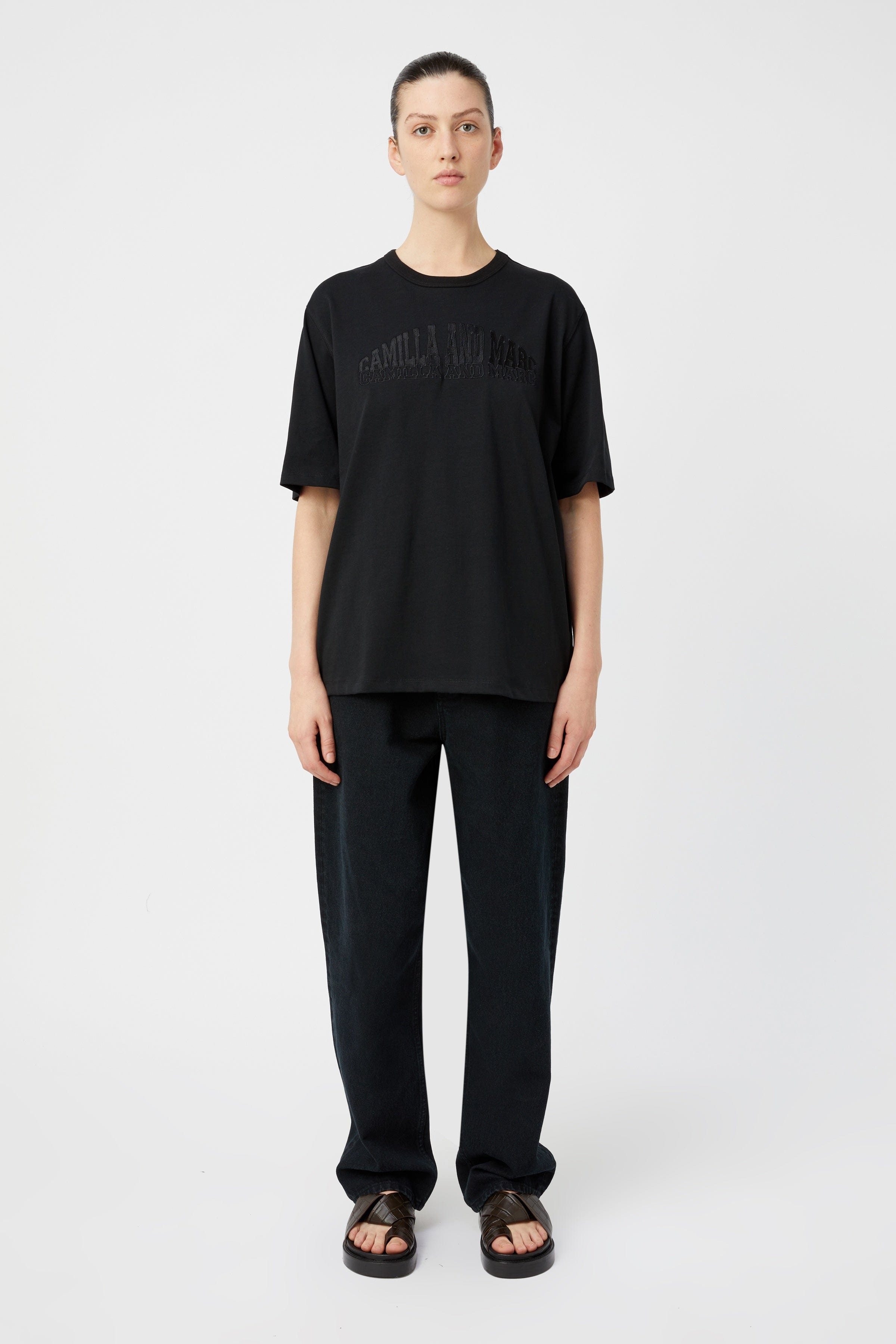 C&M Tees C&M | Liona Graphic Tee - Black