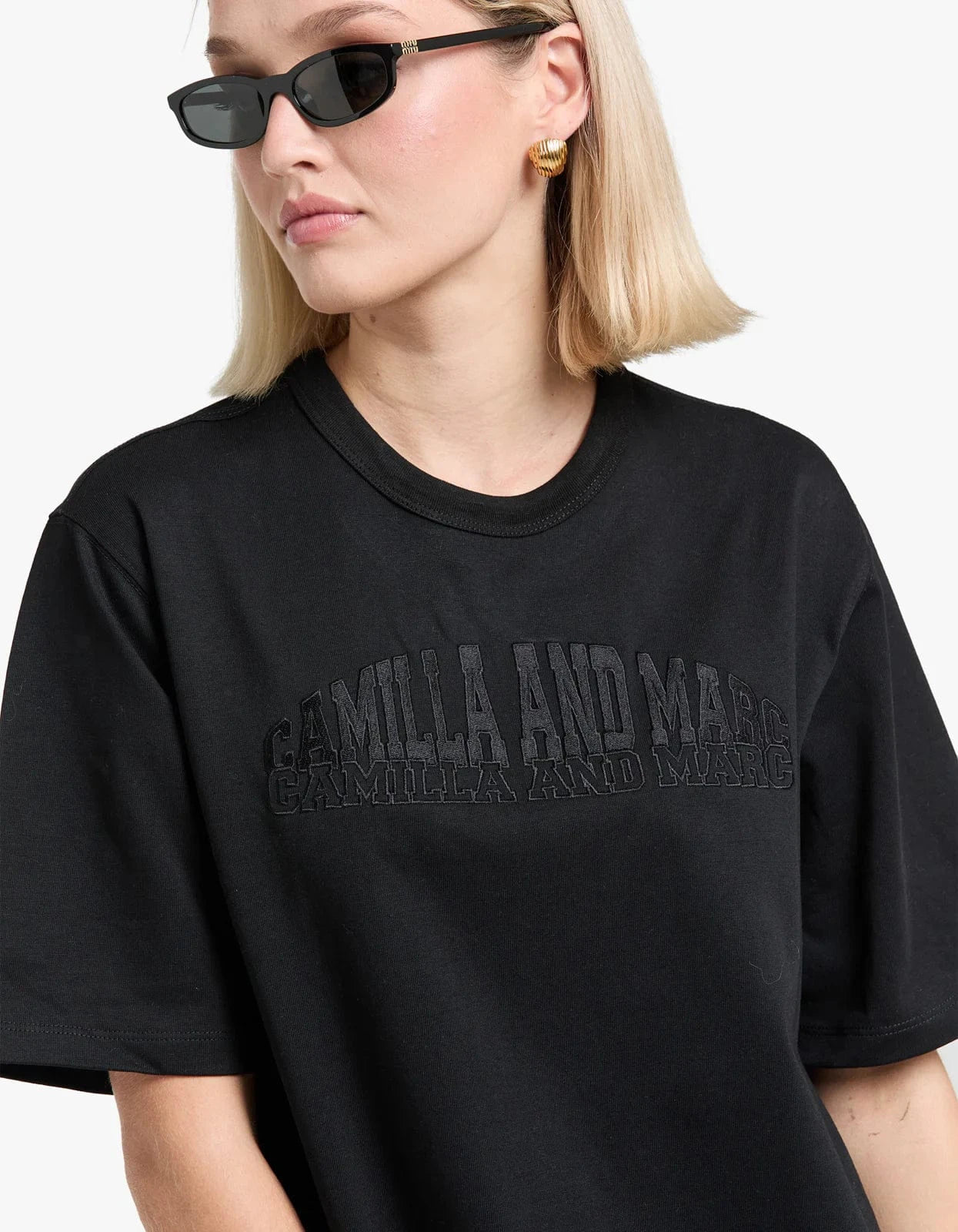 C&M Tees C&M | Liona Graphic Tee - Black