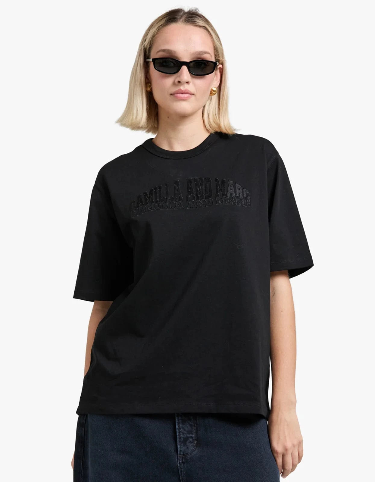 C&M Tees C&M | Liona Graphic Tee - Black