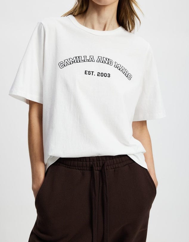 C&M Tees C&M | Odessa Graphic Tee - Soft White