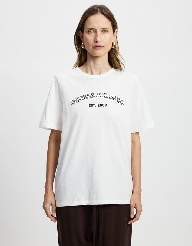 C&M Tees C&M | Odessa Graphic Tee - Soft White
