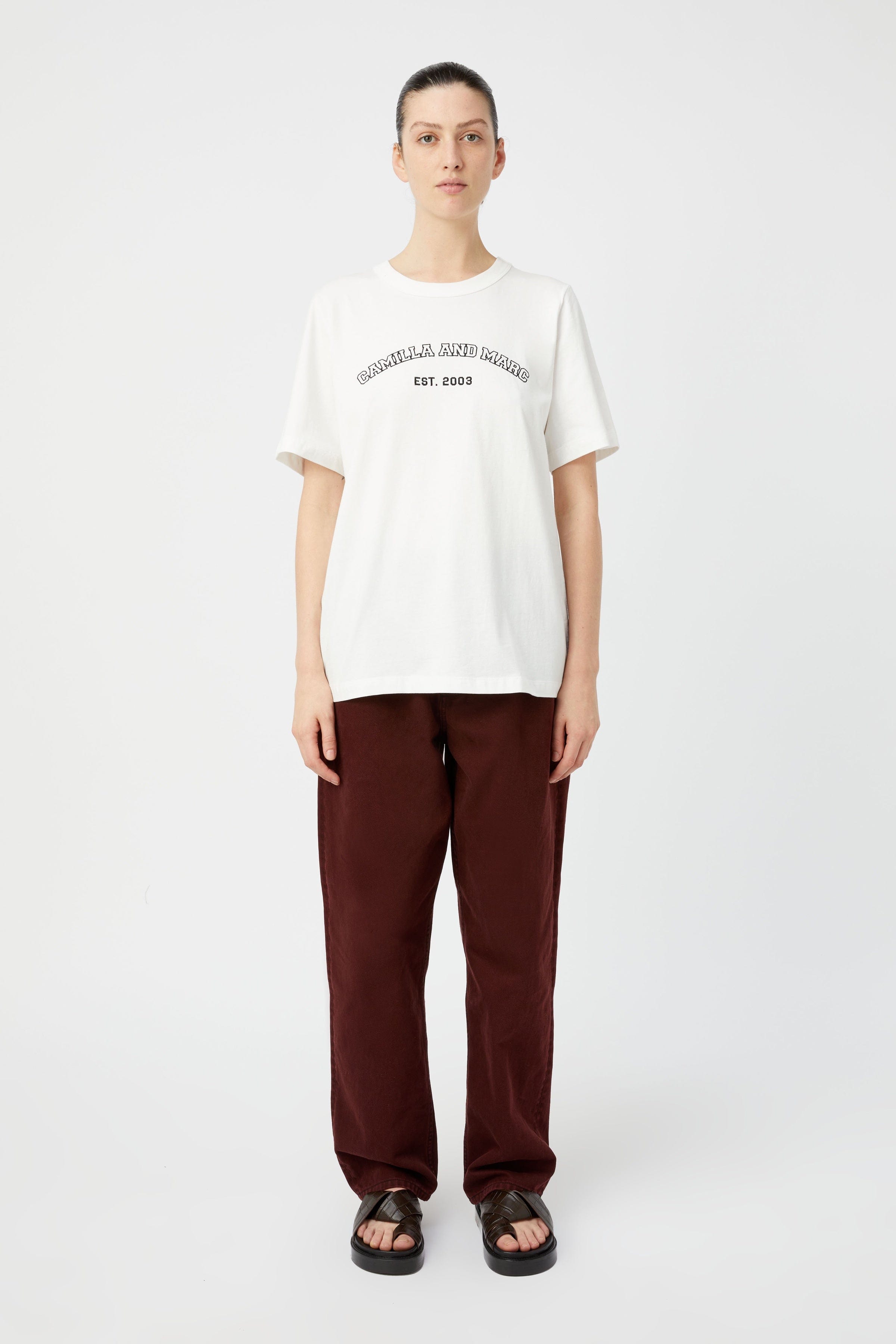 C&M Tees C&M | Odessa Graphic Tee - Soft White