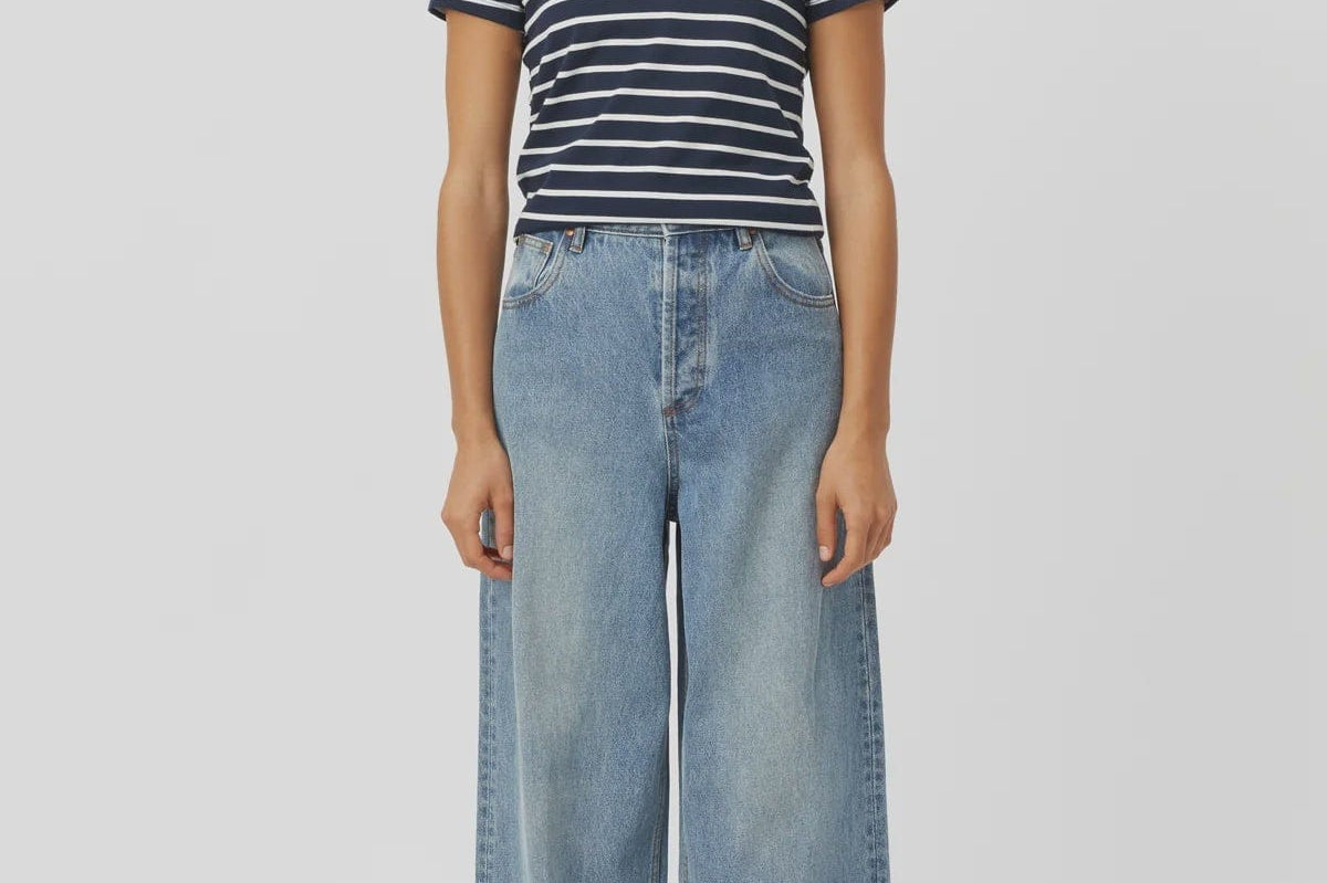 C&M Tees Camilla & Marc | Sora Tee - Navy & White