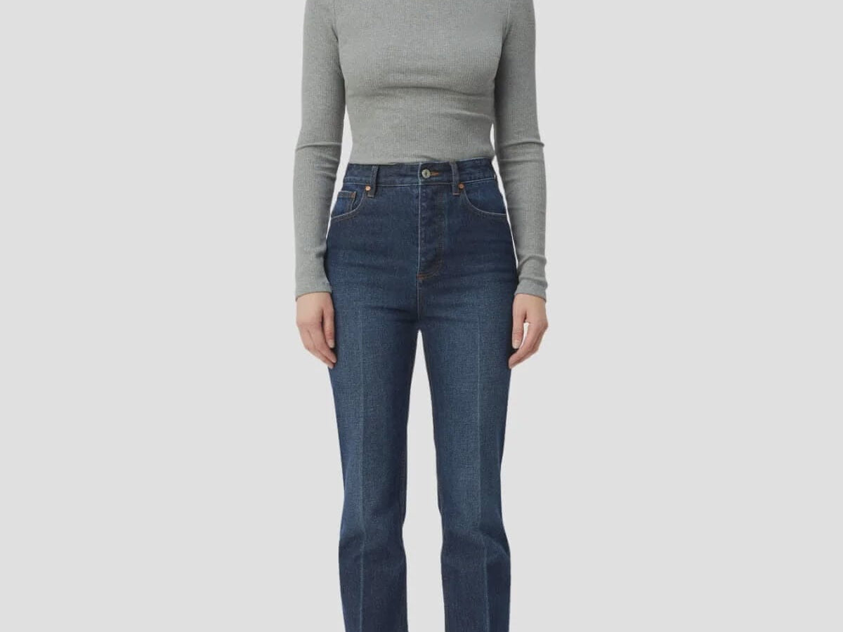 C&M Tops - Long Sleeve C&M | Nora Rib Long Sleeve Top - Grey Marle