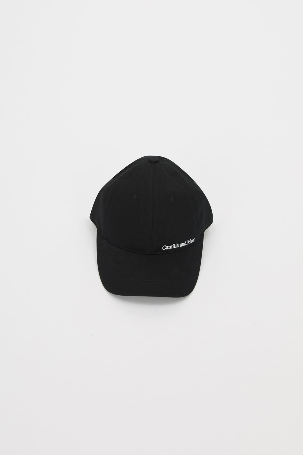 Camilla & Marc Hats/Headpieces Thome Embroidered Cap - Black