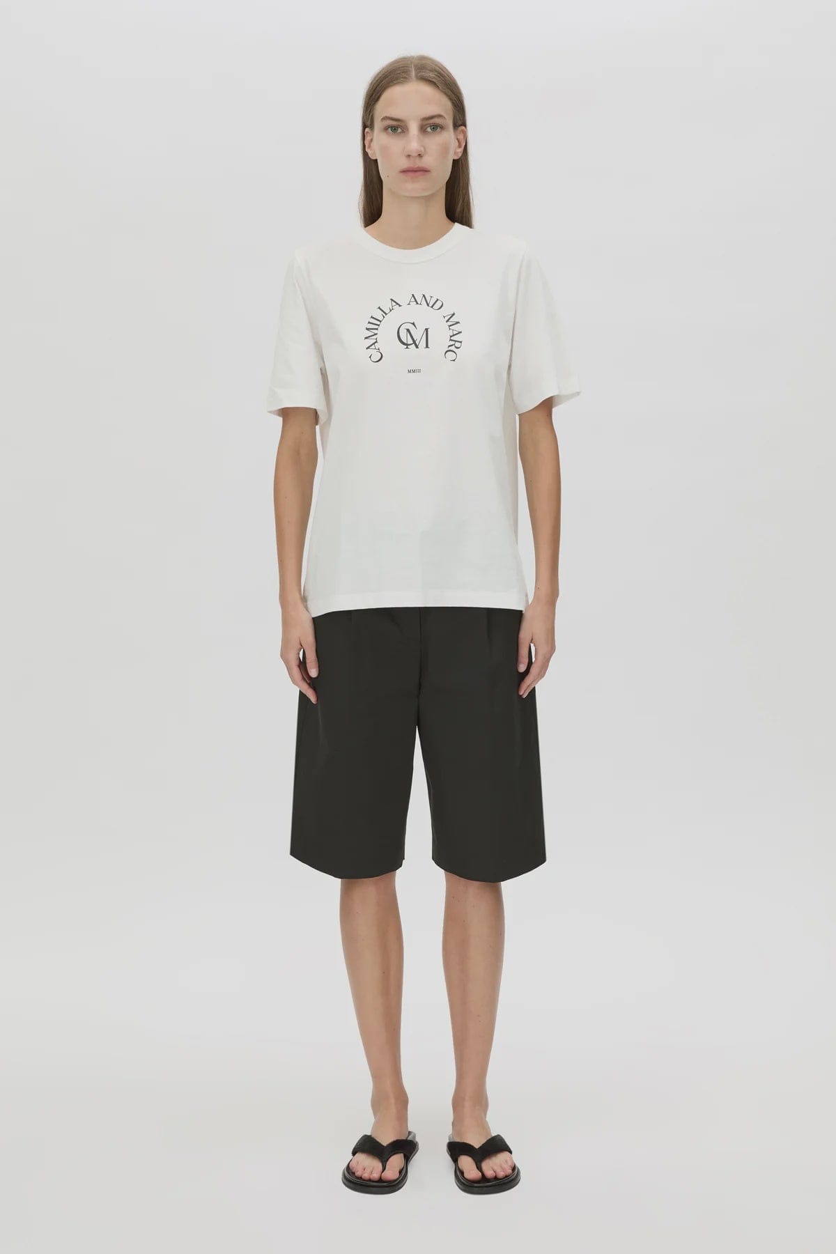 Camilla & Marc Karine Graphic tee - Soft White
