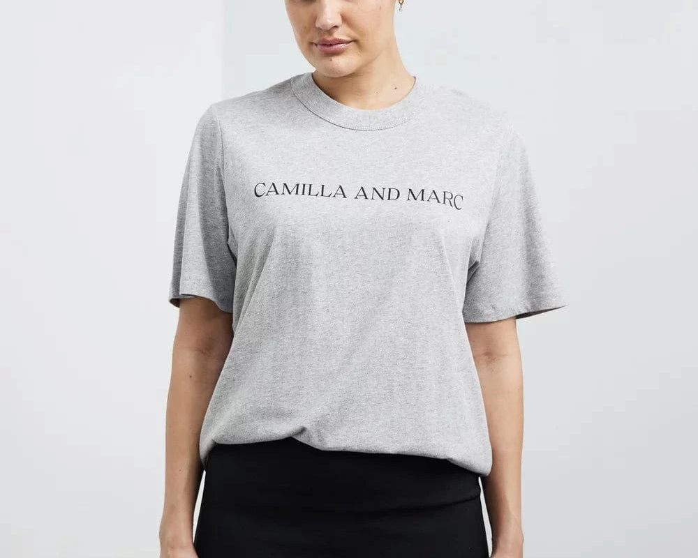 Camilla & Marc Tees Asher Tee - Grey Marle