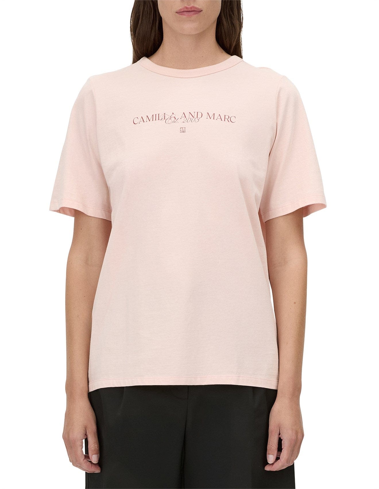 Camilla & Marc Tees Ghiberti Log Tee - Sherbert