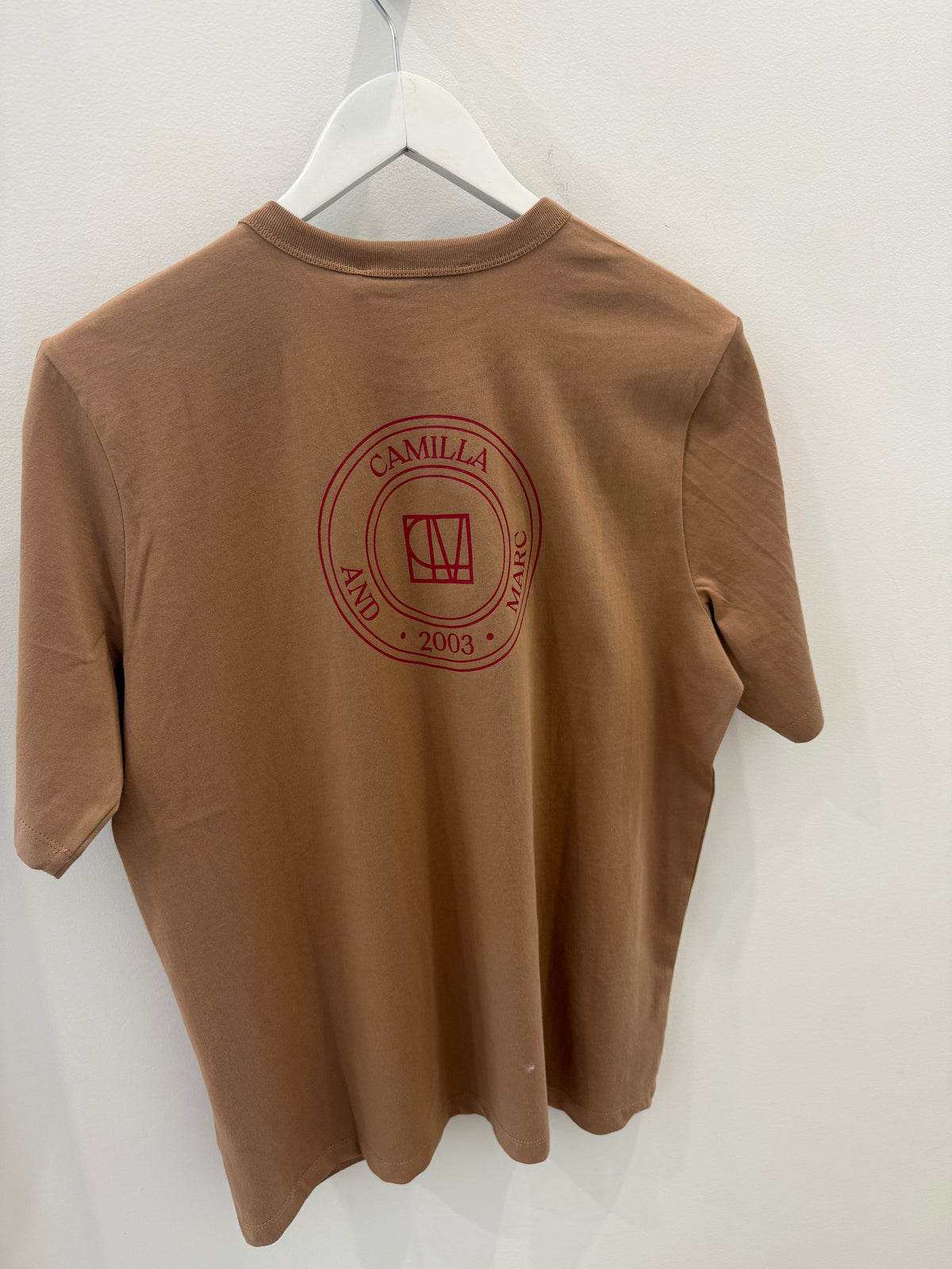 Camilla & Marc Tees Westley Relaxed Print Tee - Rosewood