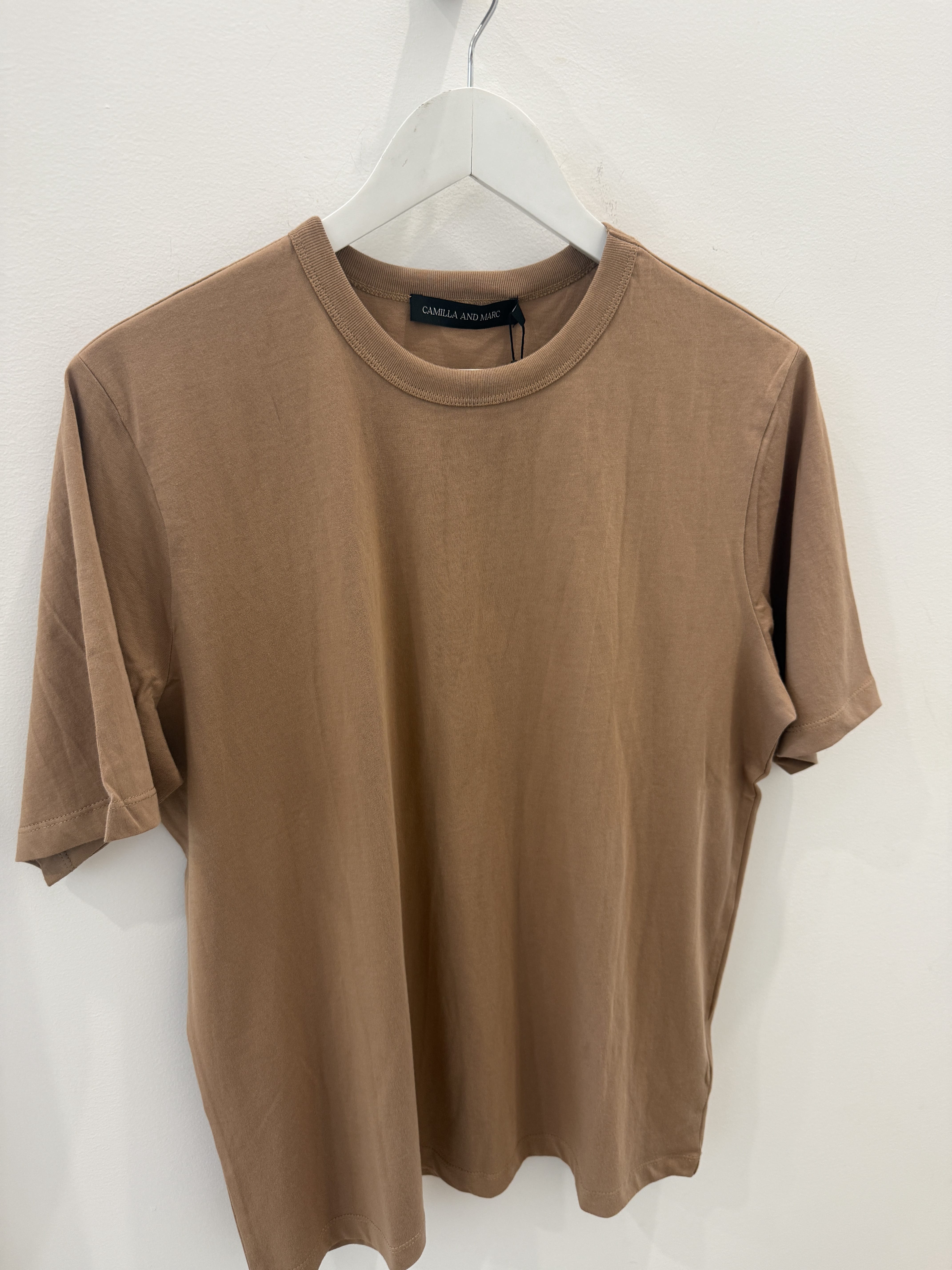 Camilla & Marc Tees Westley Relaxed Print Tee - Rosewood