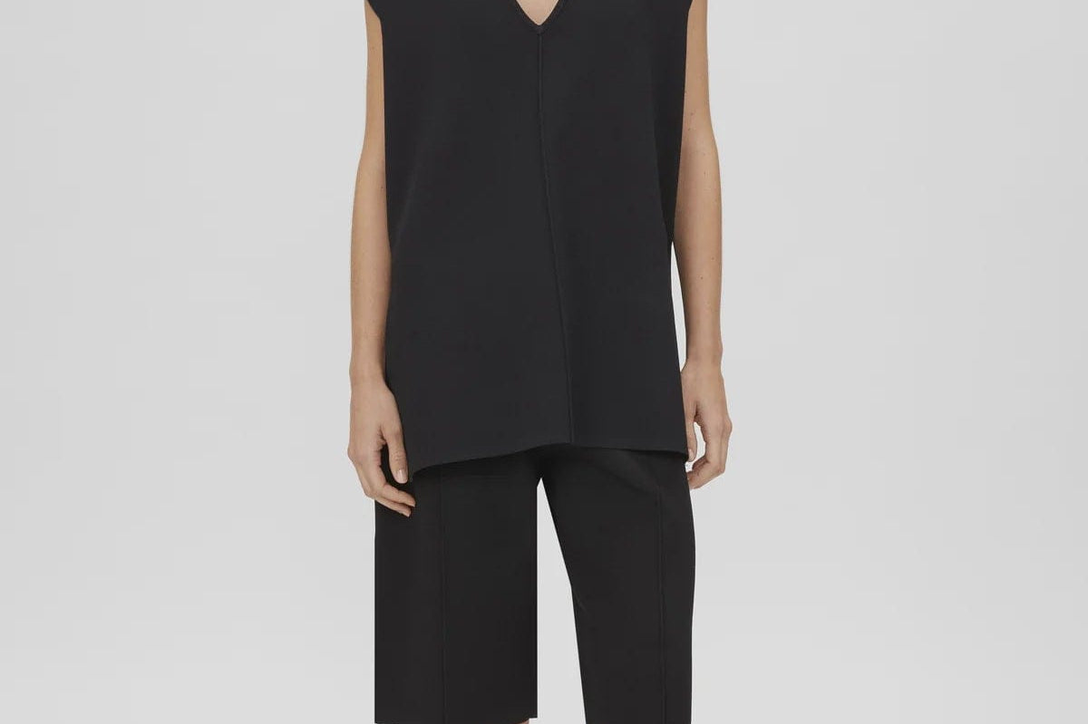 Camilla & Marc Tops Donatello Knit Vest - Black