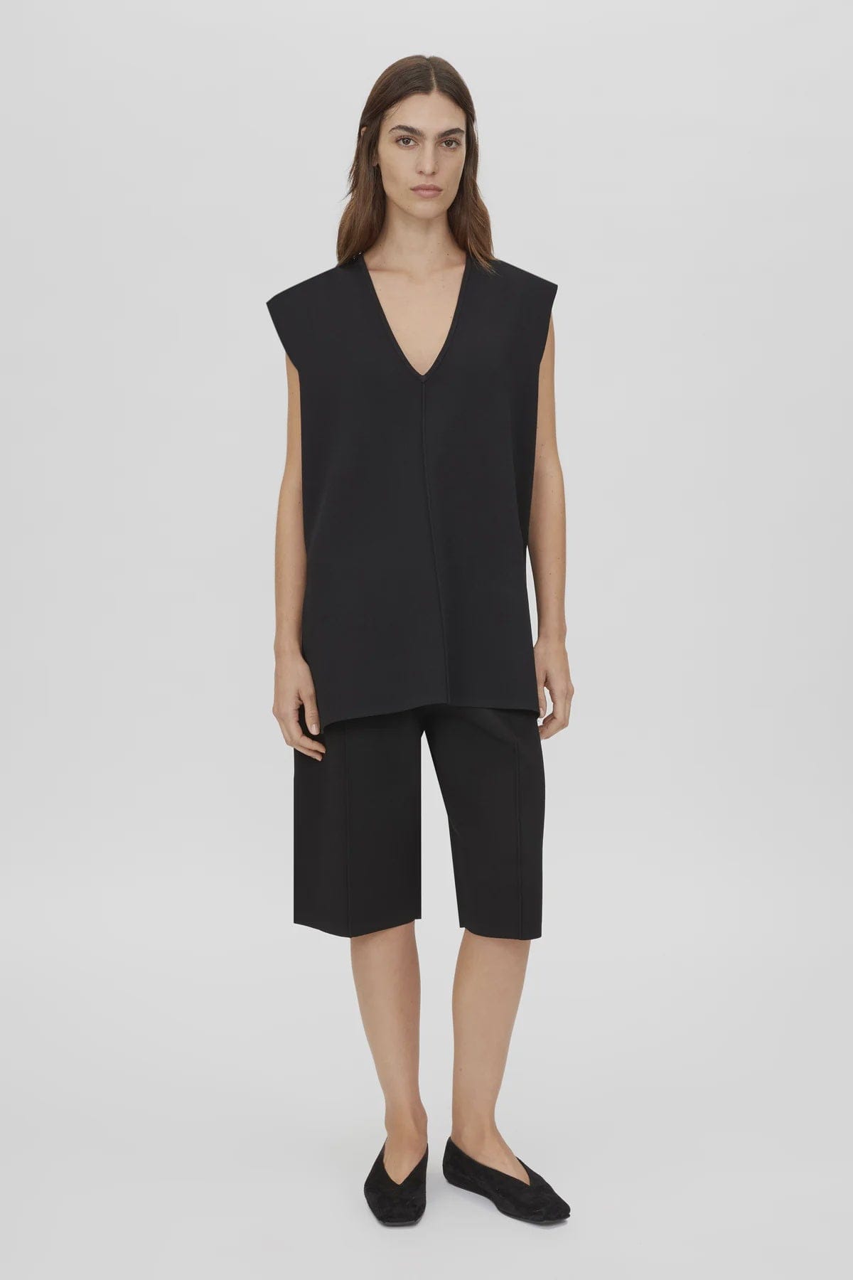 Camilla & Marc Tops Donatello Knit Vest - Black