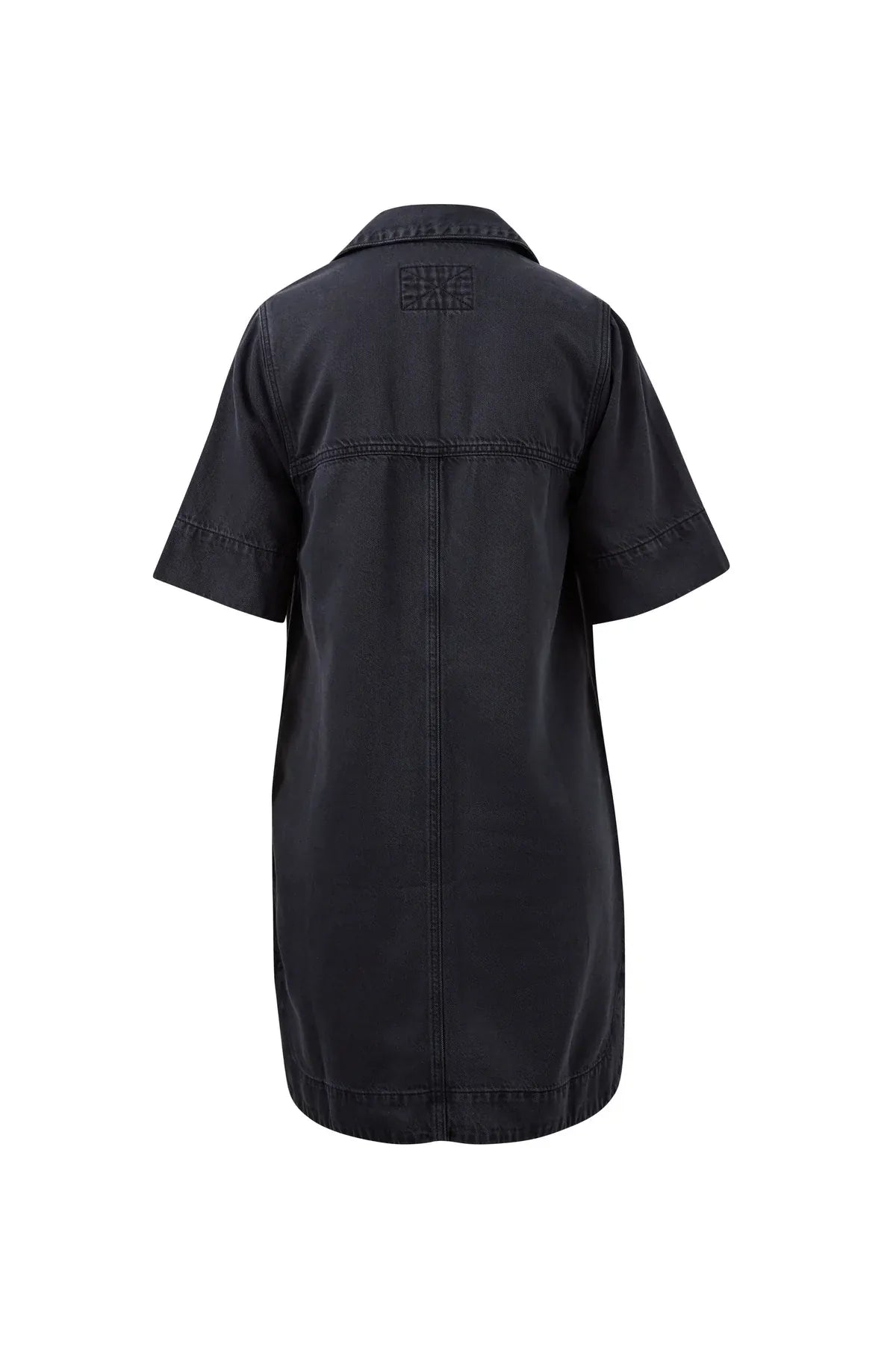 Ceres Life Dresses Bonnie Relaxed Shirt Dress - Washed Black