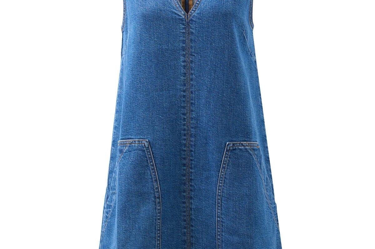 Ceres Life Dresses - Casual Emme Shift Dress - Fresh Indigo
