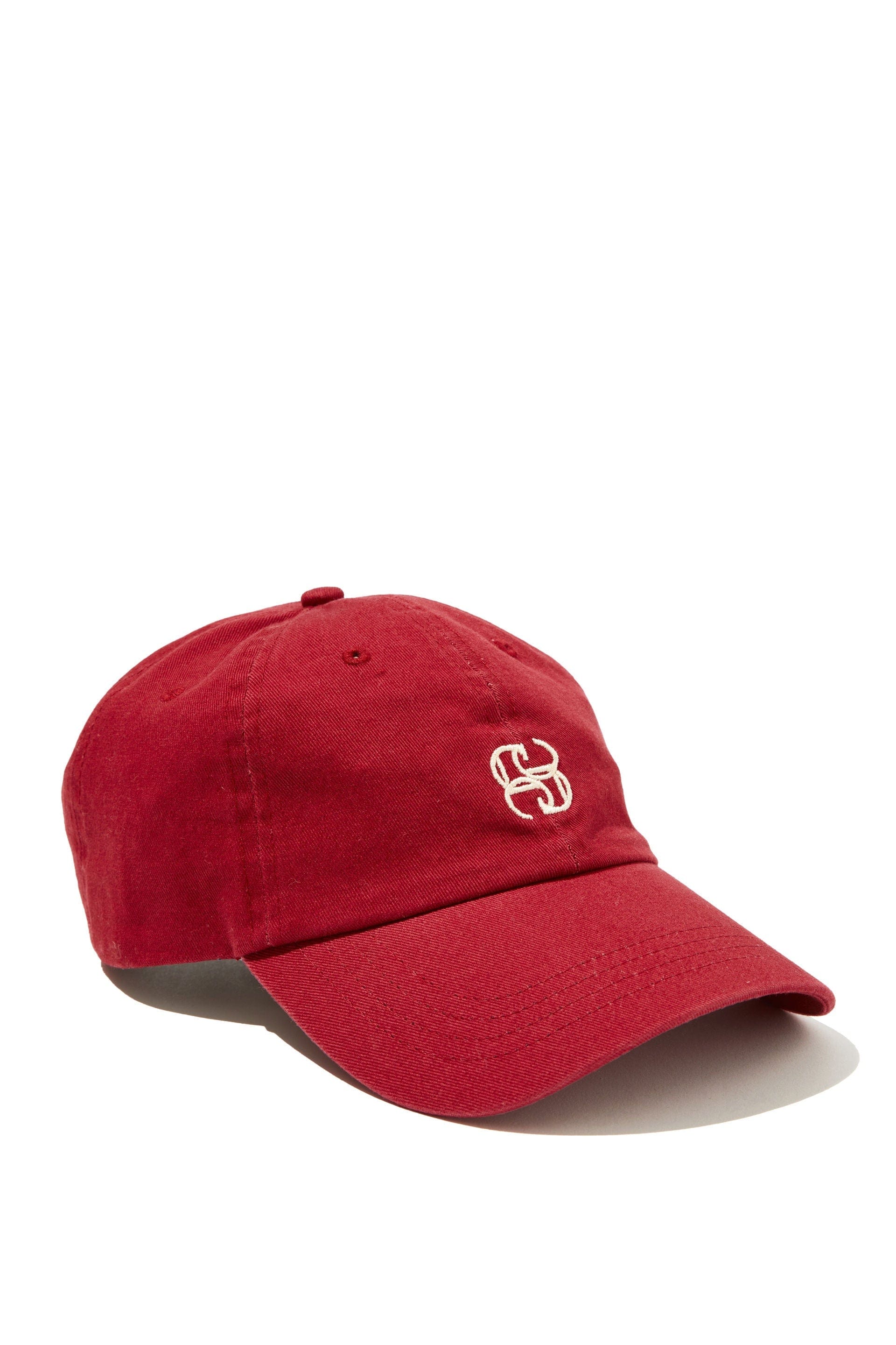 Ceres Life Hats/Headpieces Ceres Life | Ceres Monogram Cap - Deep Red