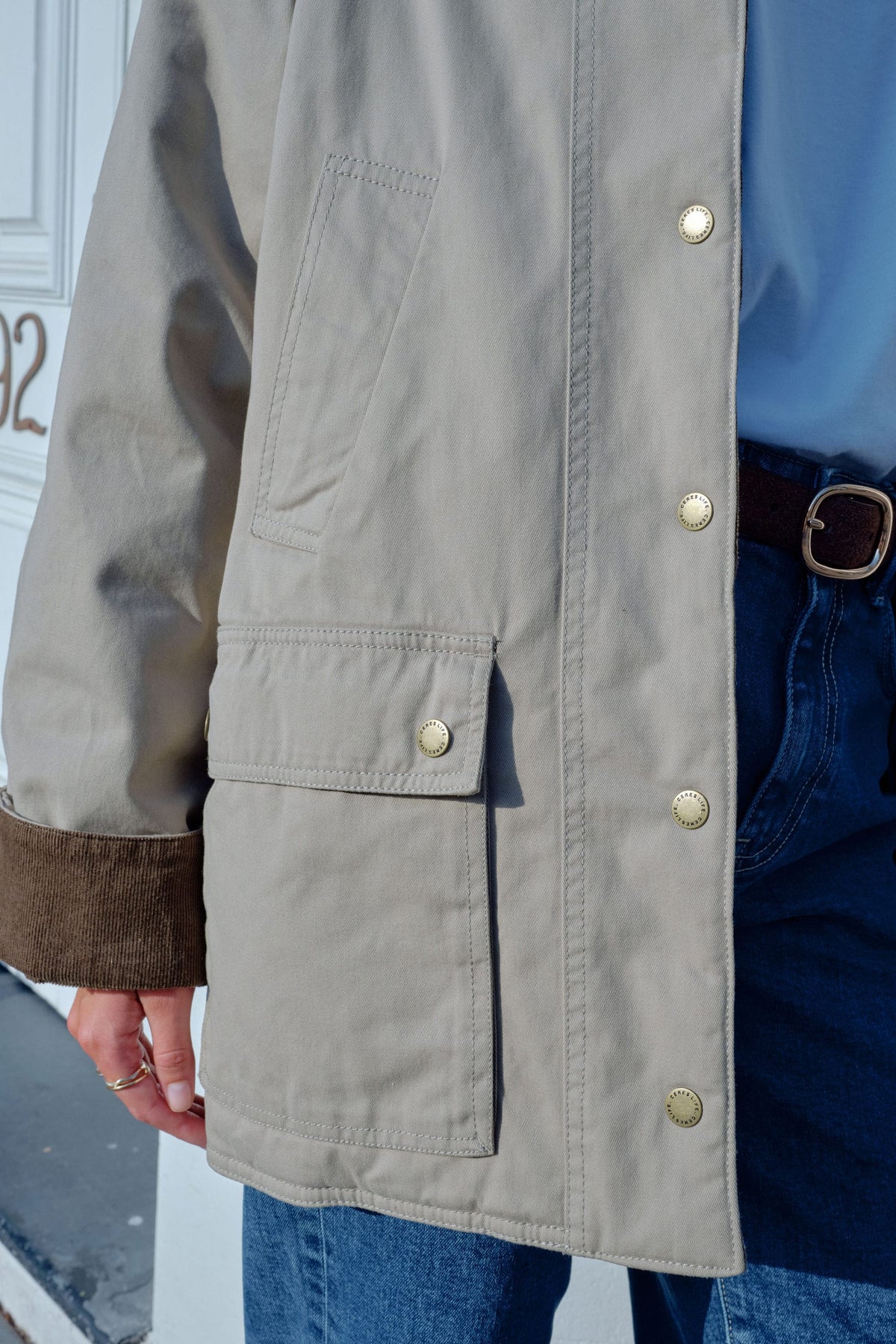 Ceres Life Jackets Barn Jacket - Ash Green