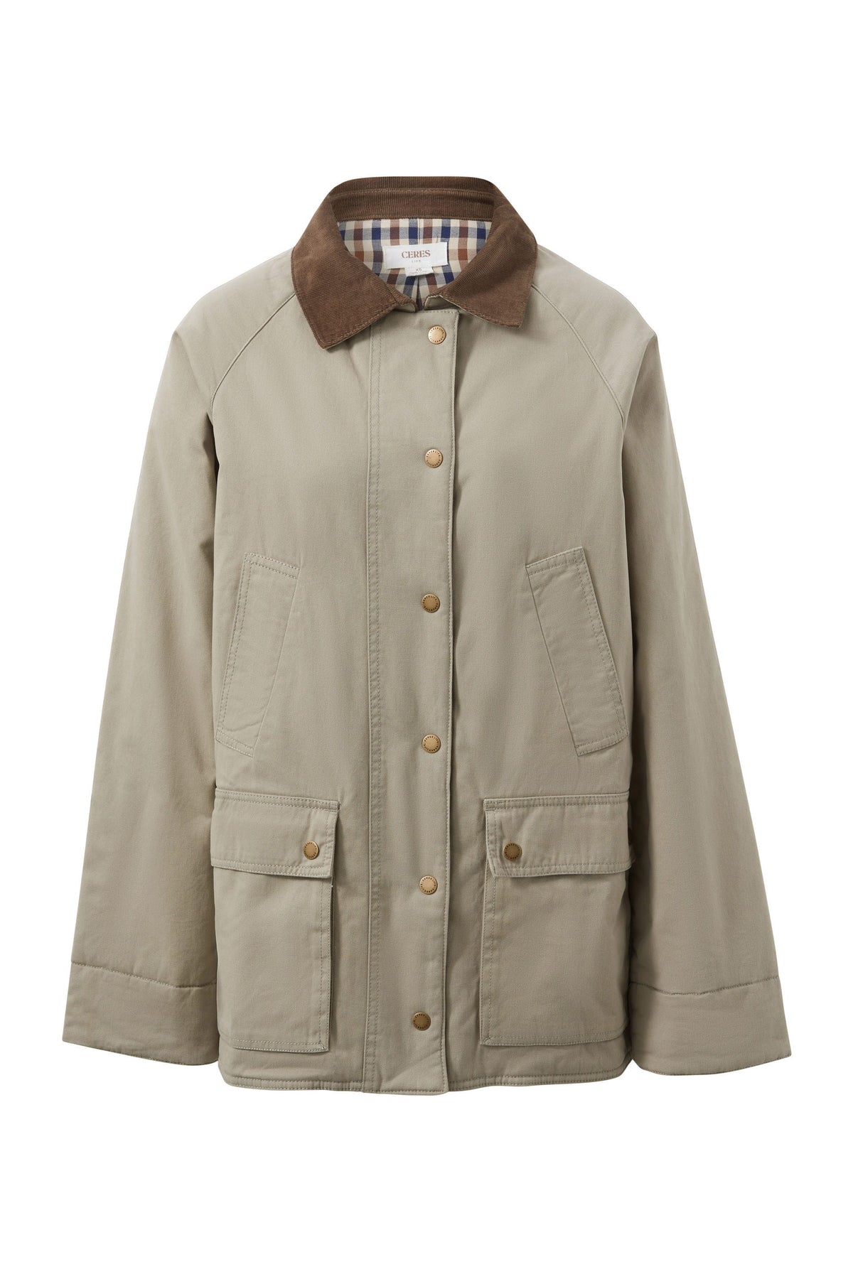 Ceres Life Jackets Barn Jacket - Ash Green