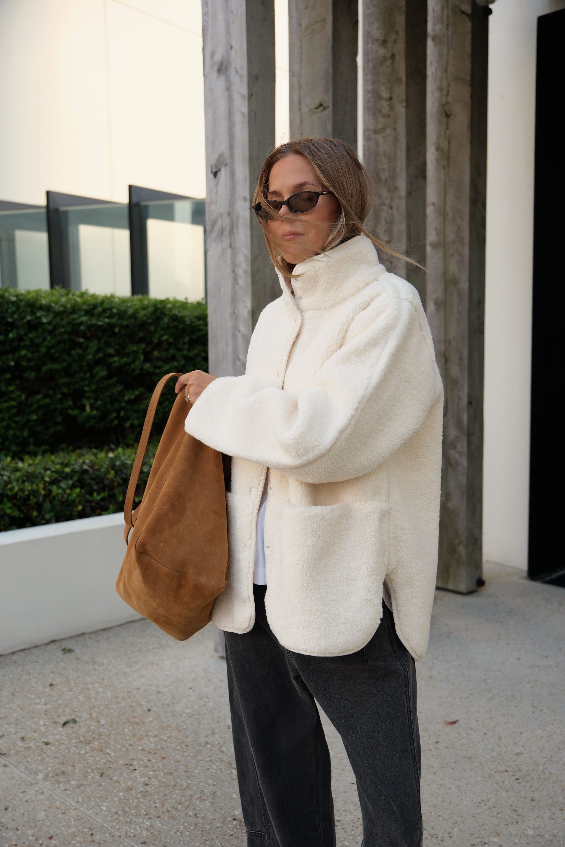 Ceres Life Jackets - Fur/Shearing Teddy Jacket - Marshmellow