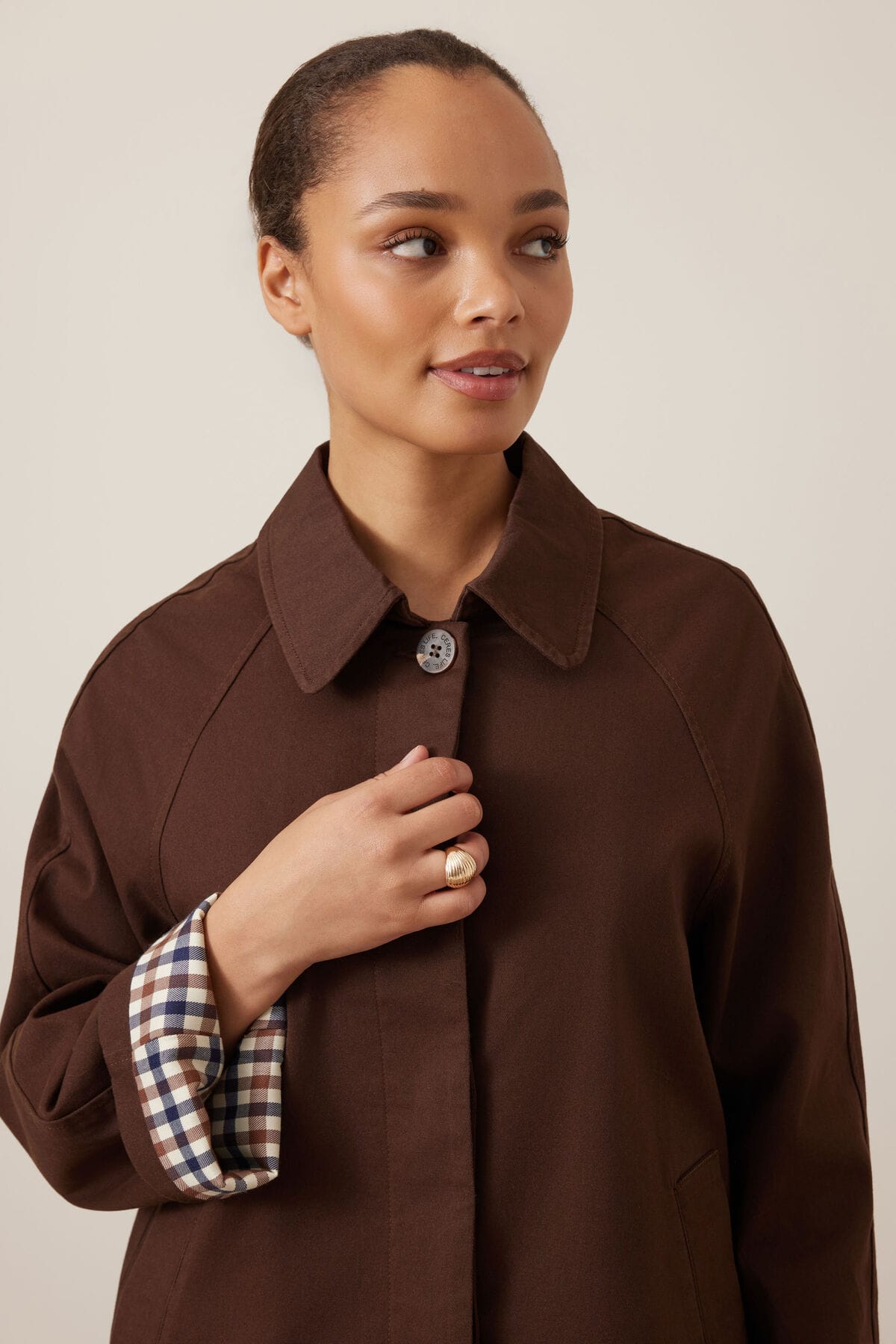 Ceres Life Jackets Pia Coat - Chocolate