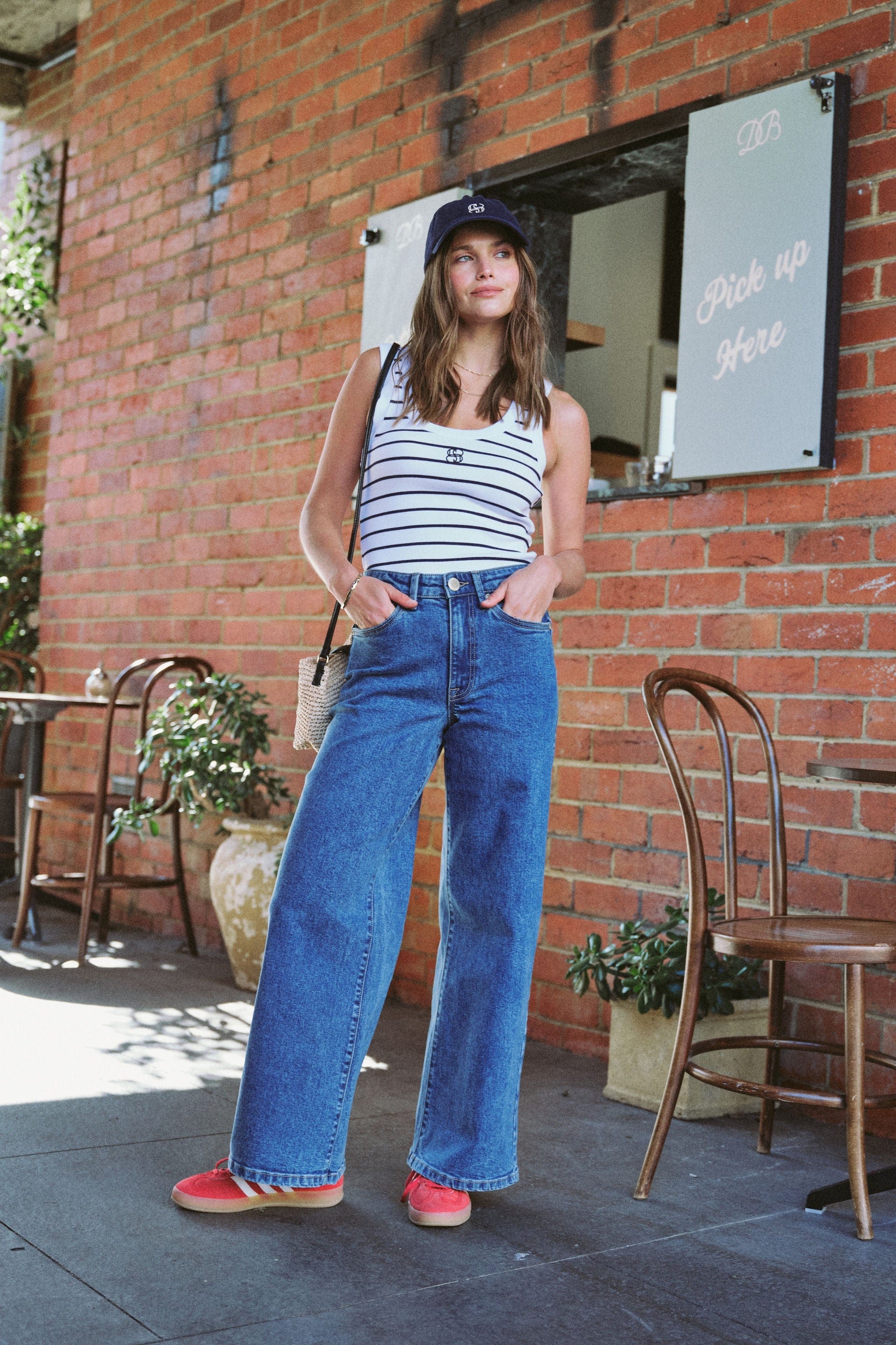 Ceres Life Jeans Ceres Life | Core Wide Leg Jean - Fresh Indigo