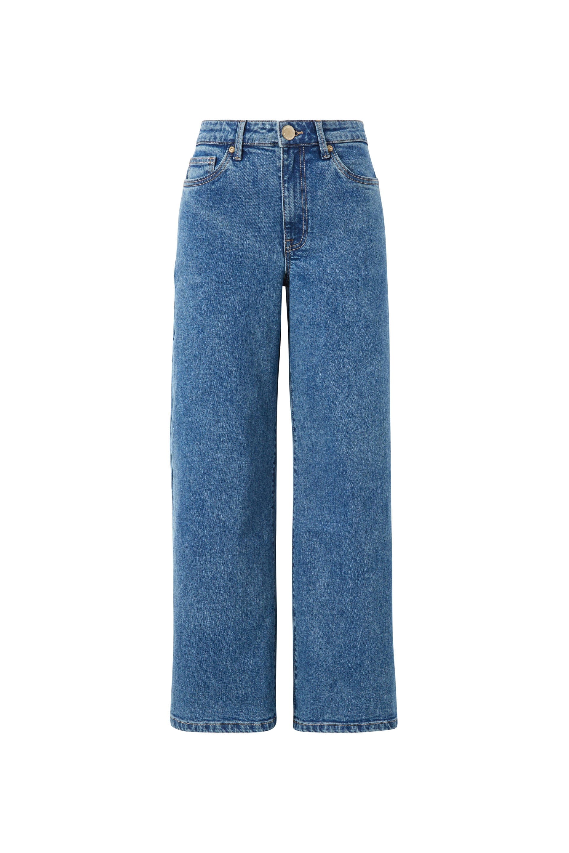 Ceres Life Jeans Ceres Life | Core Wide Leg Jean - Fresh Indigo