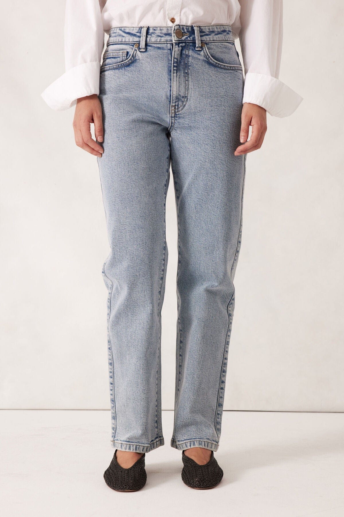 Ceres Life Jeans Ceres Life | The Blake Straight Leg Jean - Fresh Indigo