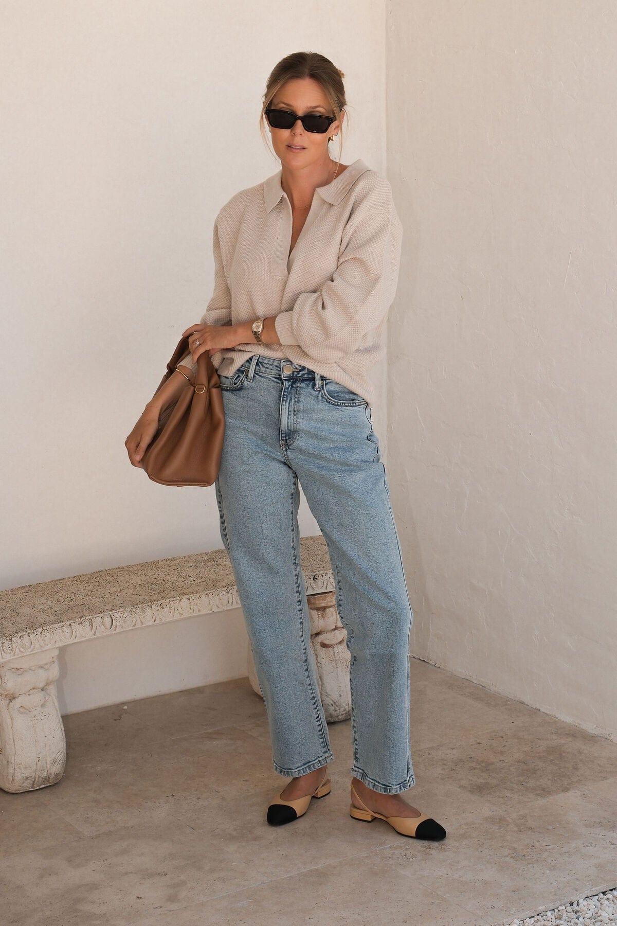 Ceres Life Jeans Ceres Life | The Blake Straight Leg Jean - Fresh Indigo