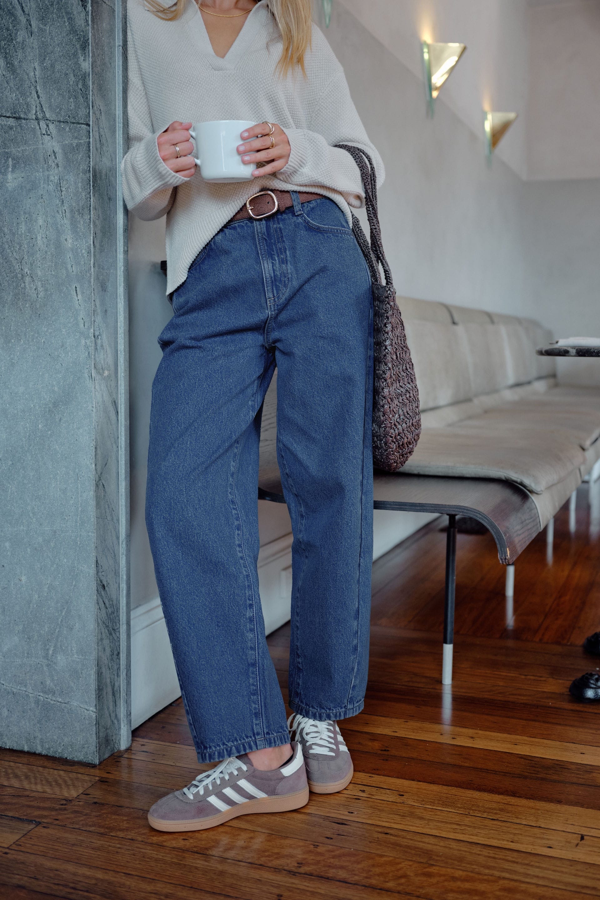 Ceres Life Jeans Leah Tapered Barrel Jean