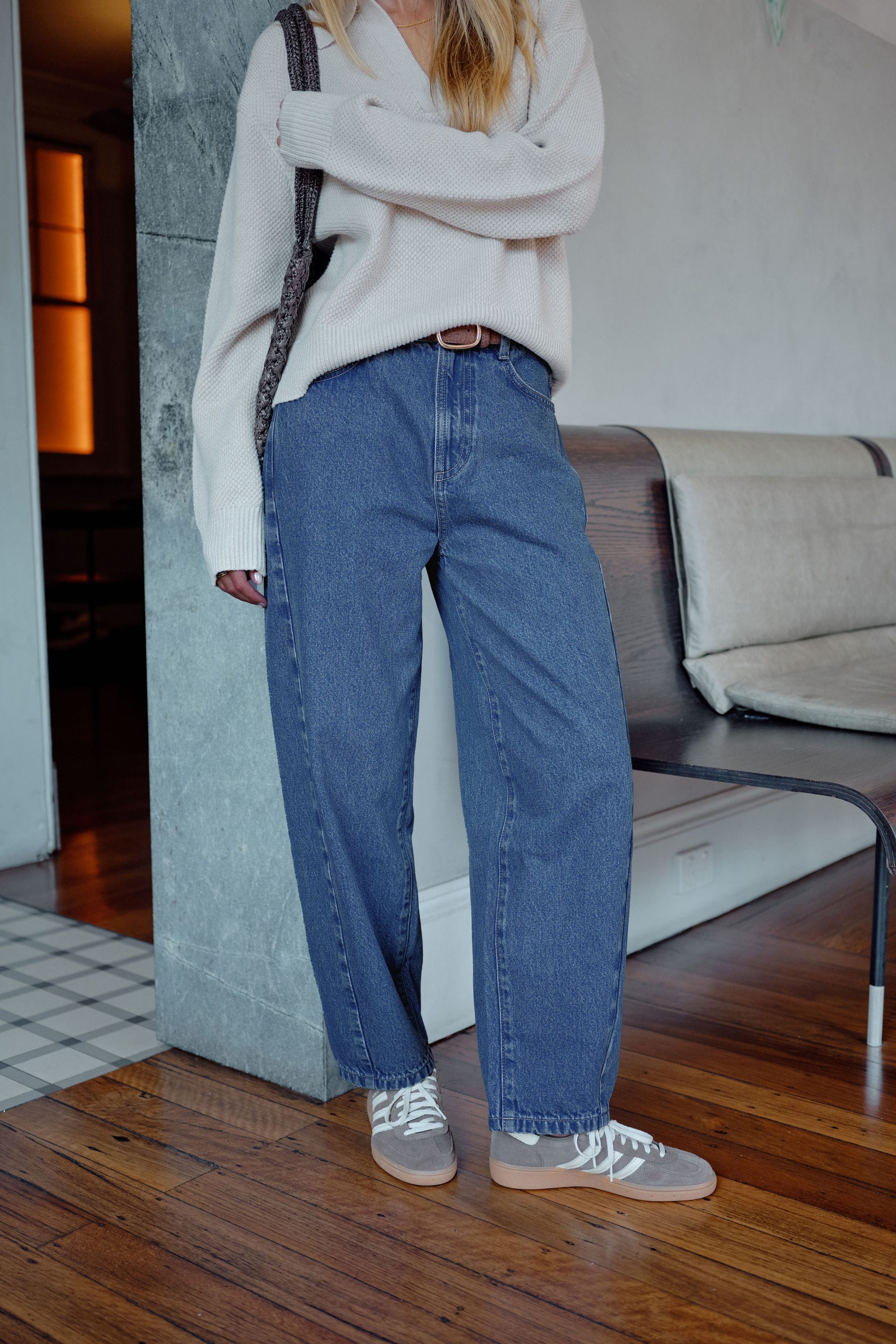 Ceres Life Jeans Leah Tapered Barrel Jean