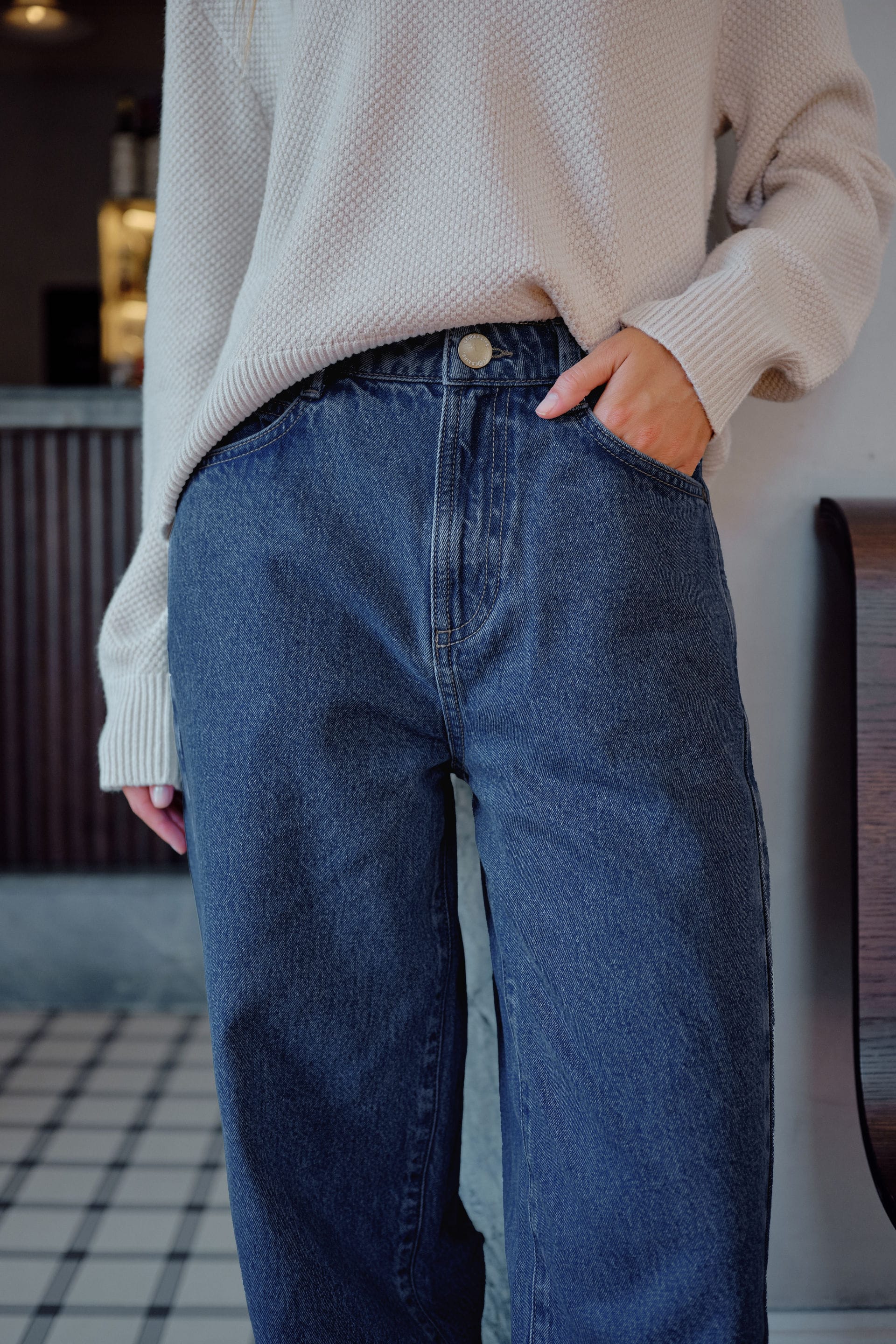 Ceres Life Jeans Leah Tapered Barrel Jean