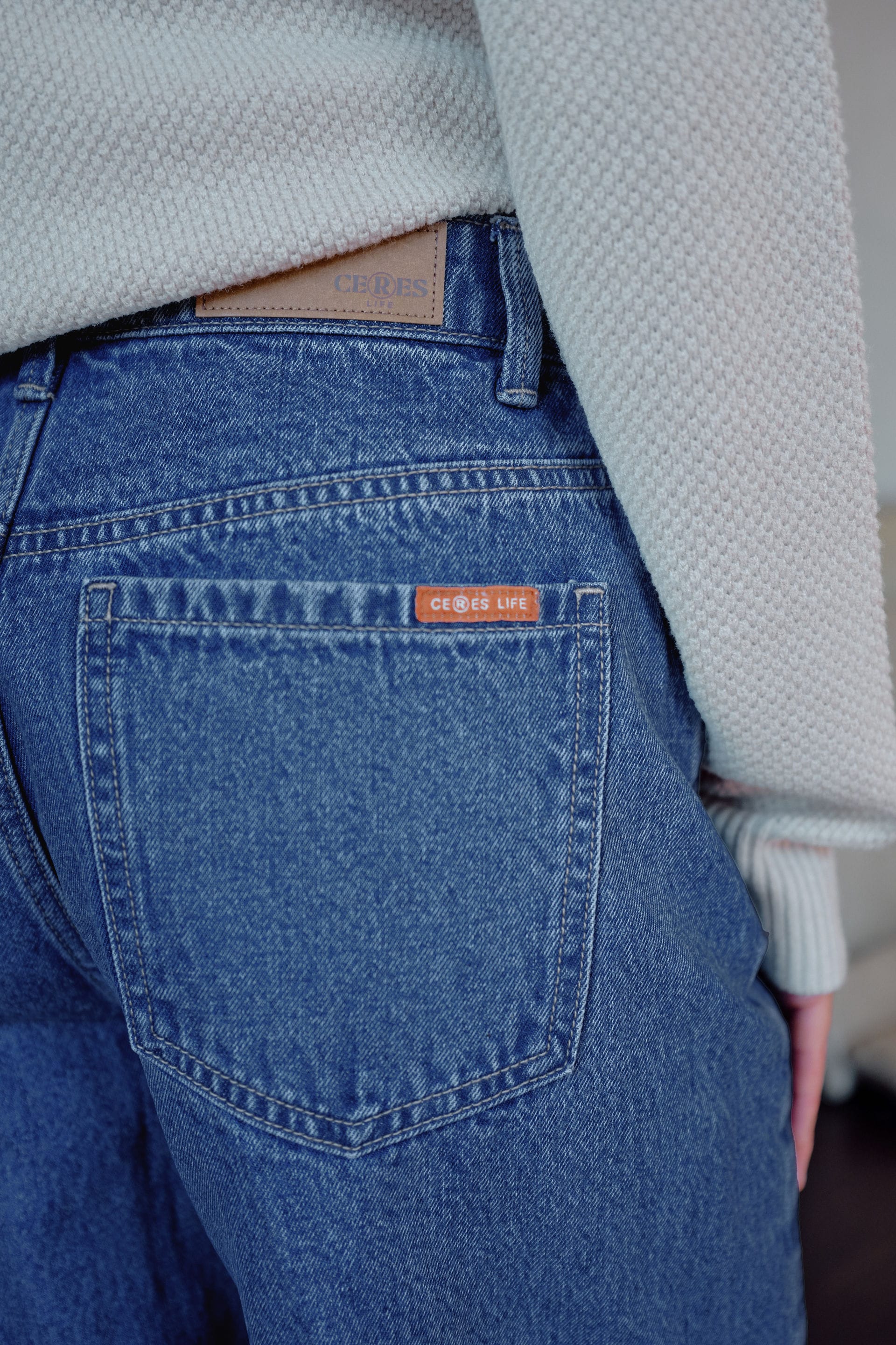 Ceres Life Jeans Leah Tapered Barrel Jean