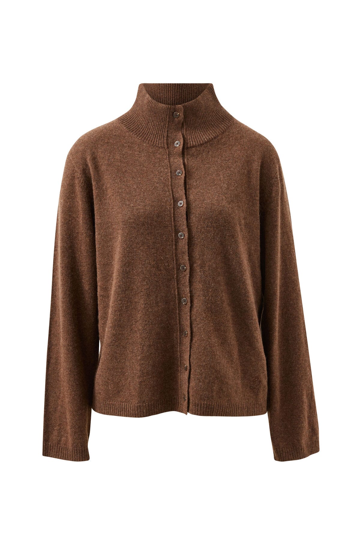 Ceres Life Knits Penny Knit Cardi - Choc Marle